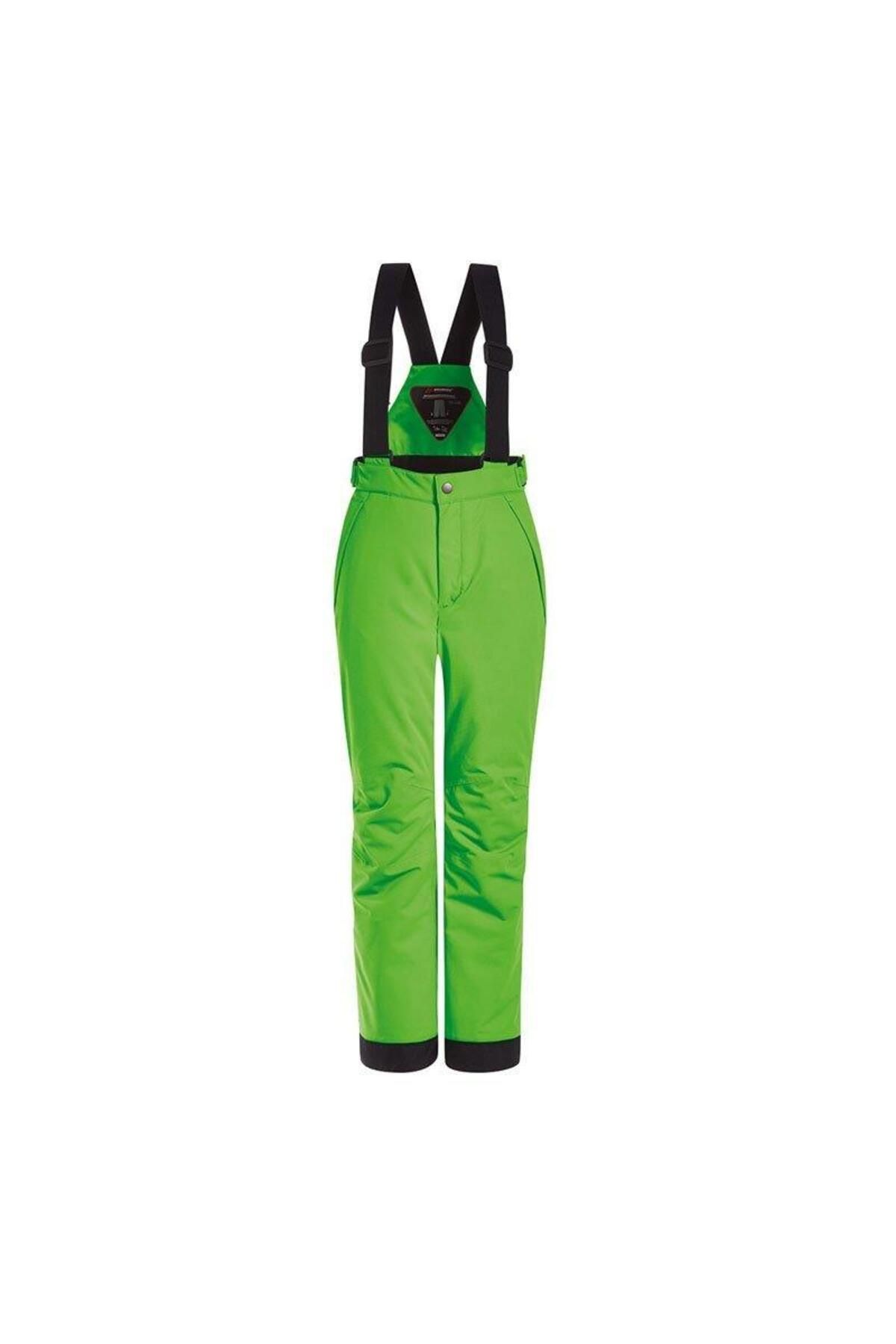 Maier Maxi Çocuk Kayak Pantolonu Yeşil-ma300002