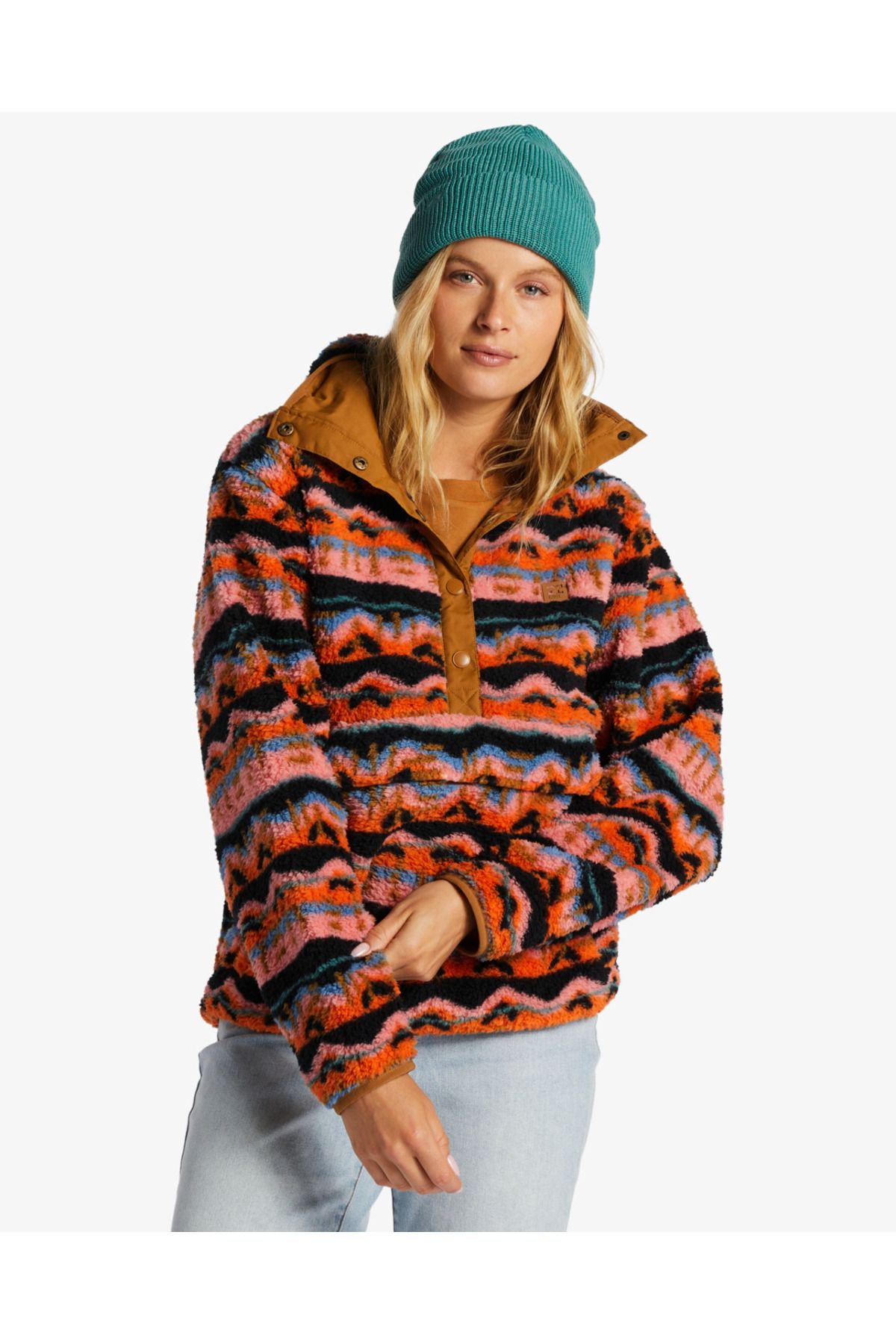 Billabong Billabong Abjft00410 Switchback Pullover Polar Çok Renkli Kadın Sweatshirt