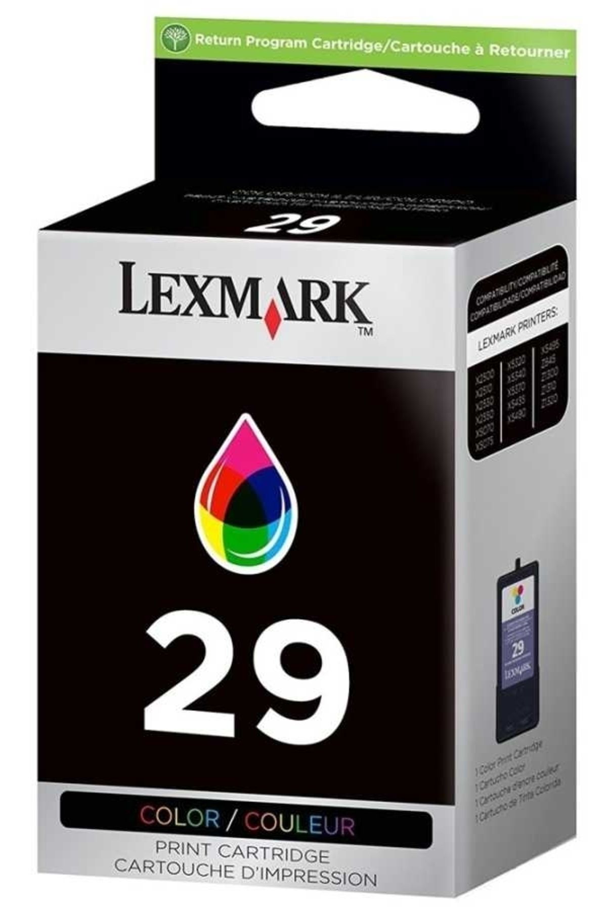 Lexmark Hpzr 29-18c1429e Renkli Kartuş