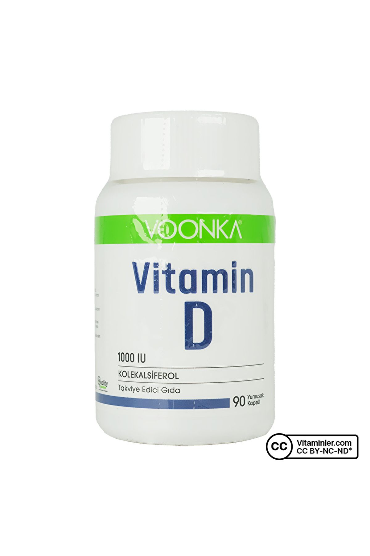 Voonka Vitamin D 90 Kapsül Aromasız