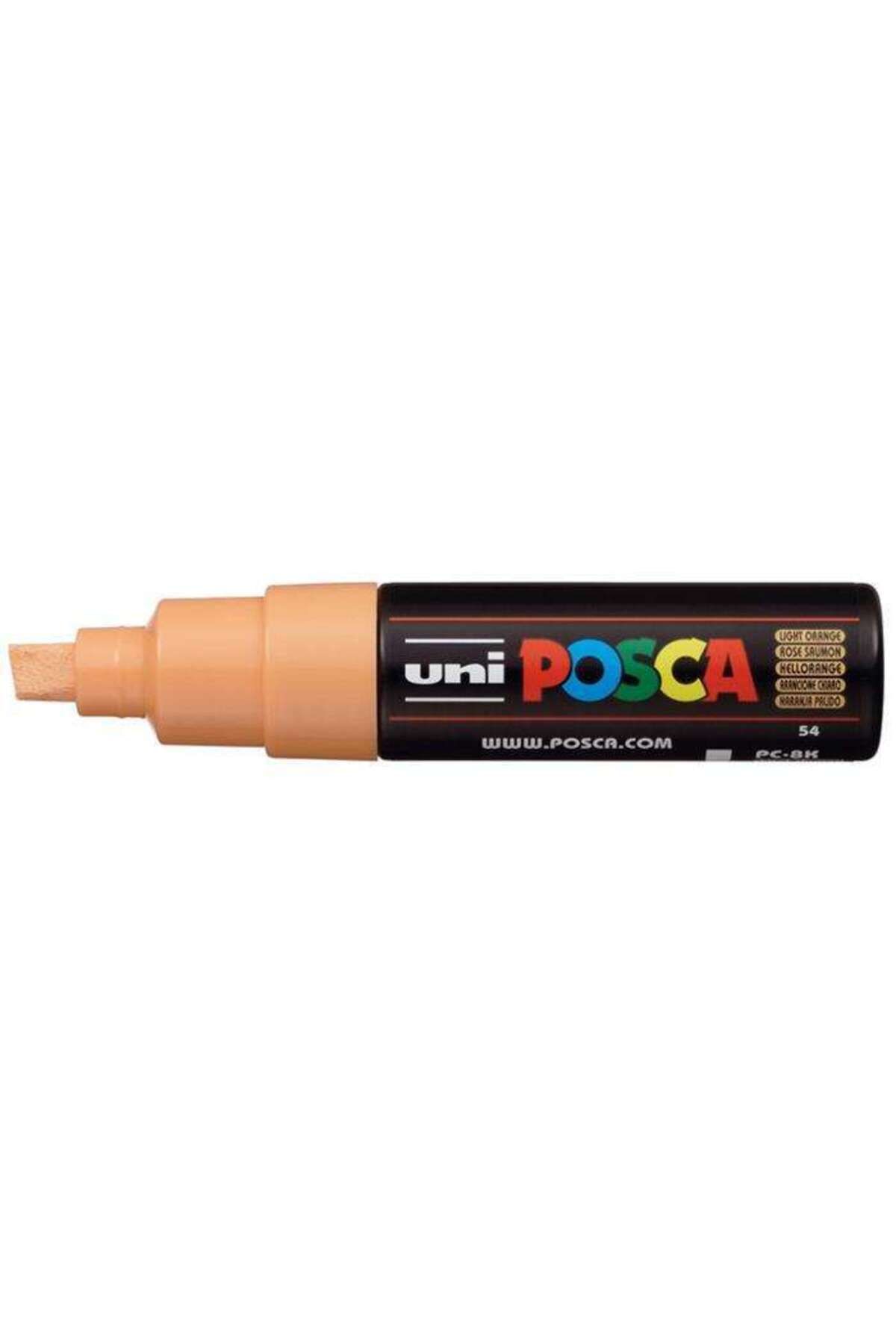 Uni Posca Su Bazlı Poster Marker 8,0 Mm Pc-8k Light Orange