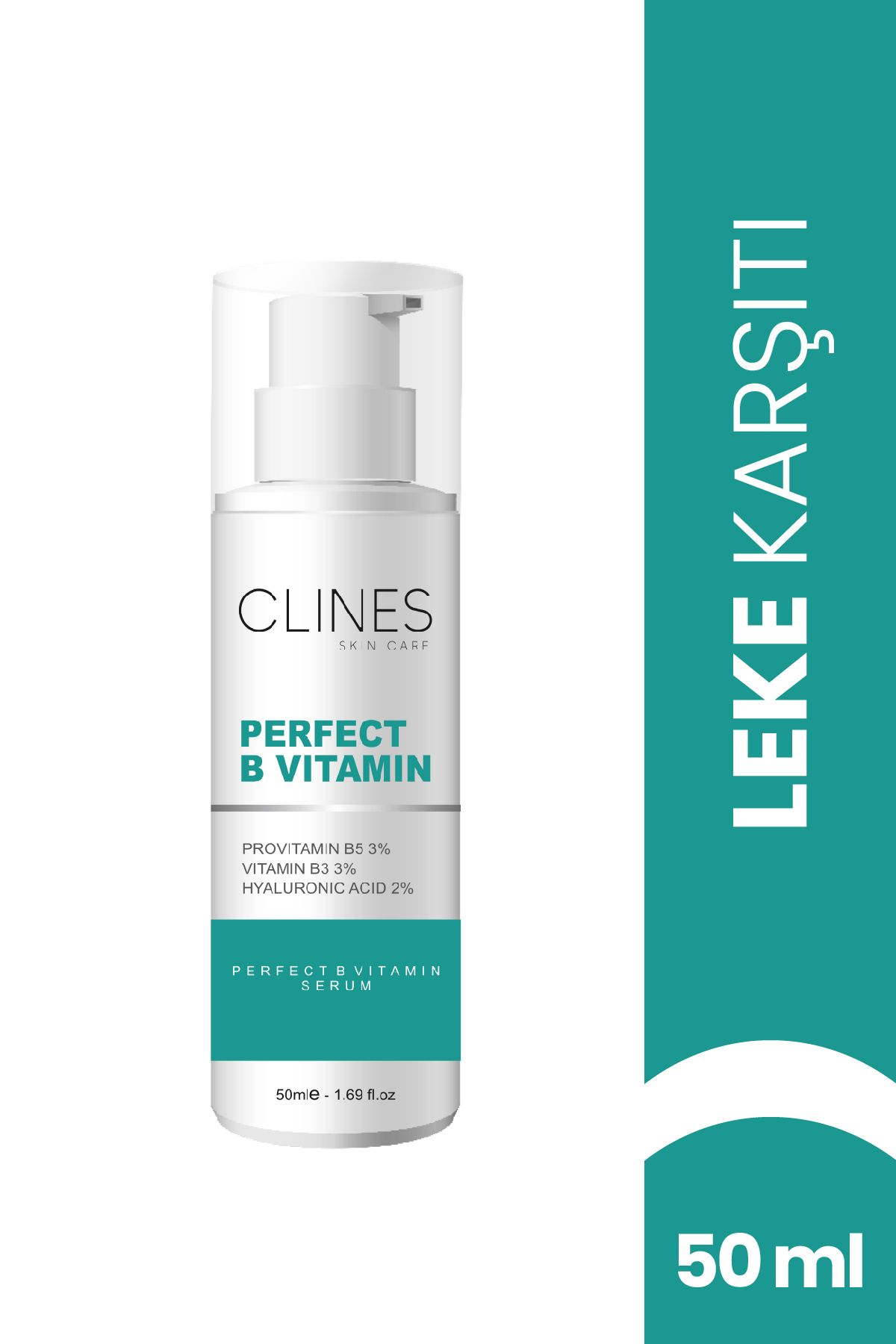 Clines Leke Ve Yaşlanma Karşıtı Vitamin B Anti Aging Nemlendirici Krem 50 ml
