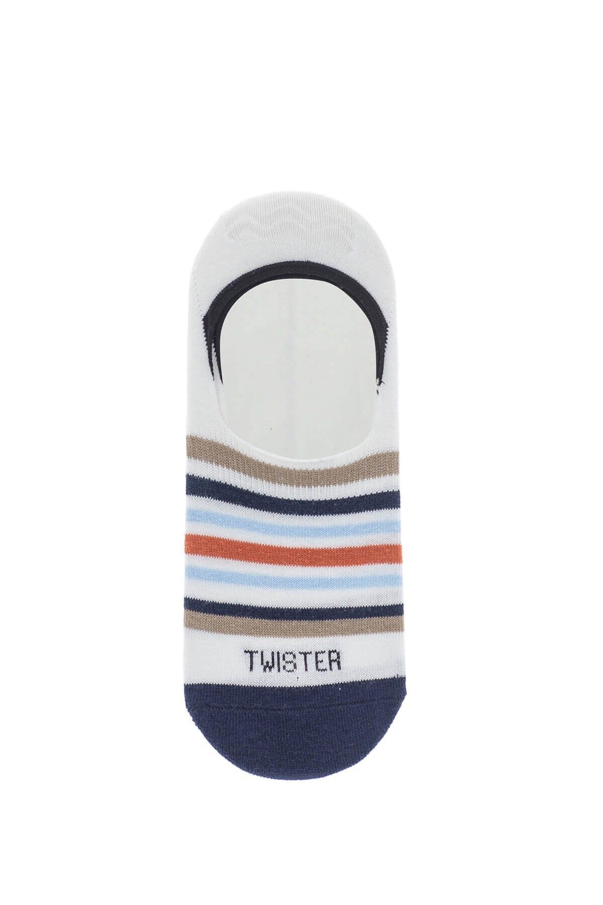 Twister Jeans Erkek Çorap Ecp Desenli Babet 1004 Lacıvert