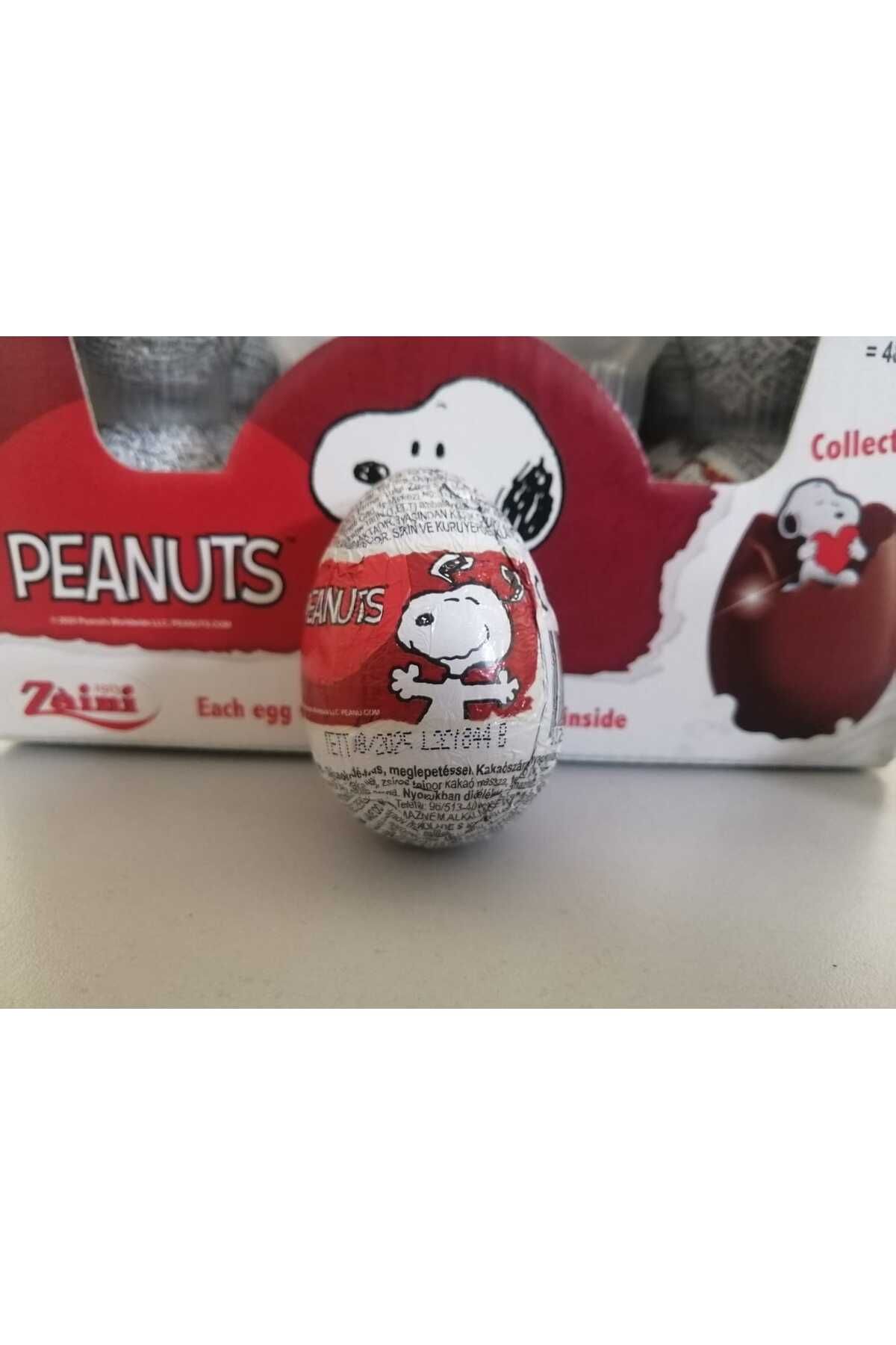 Zaini Snoopy (Peanuts) Çikolatalı Sürpriz Yumurta 20gr