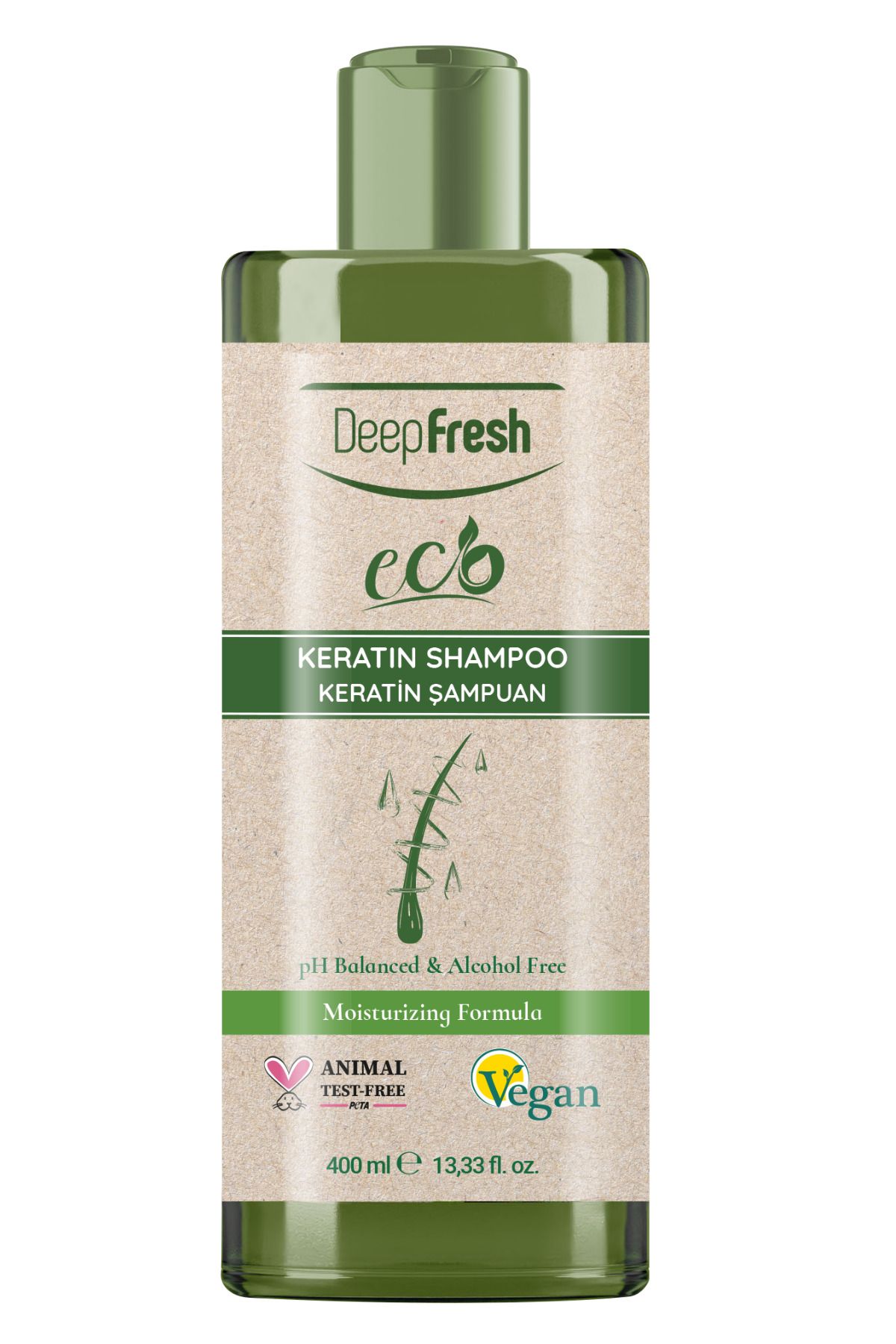 Deep Fresh Eco Serisi Keratin Şampuan 400 ml