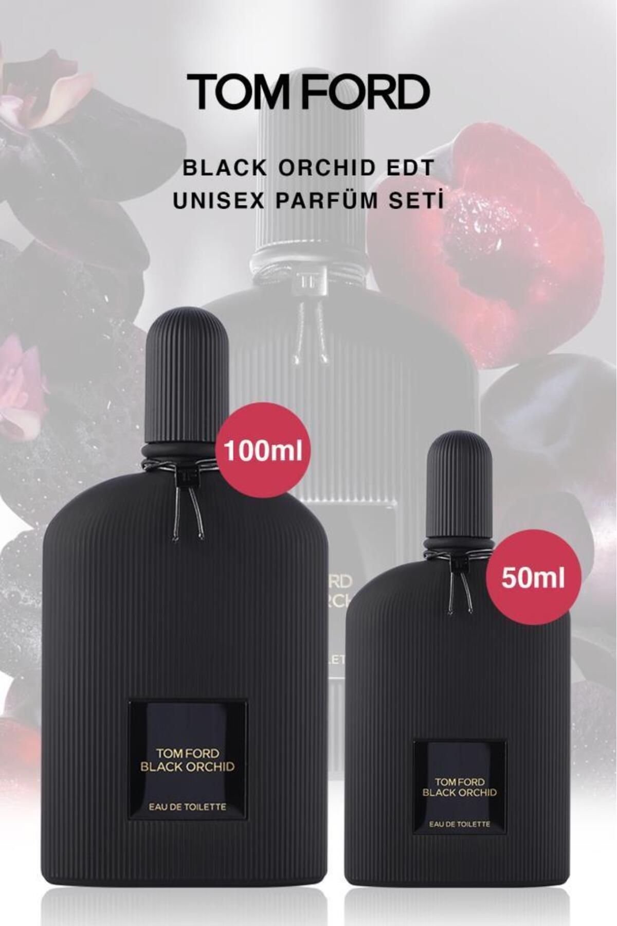 Tom Ford Black Orchid Klasik Kadın-Erkek Parfüm Seti 100+50 ml