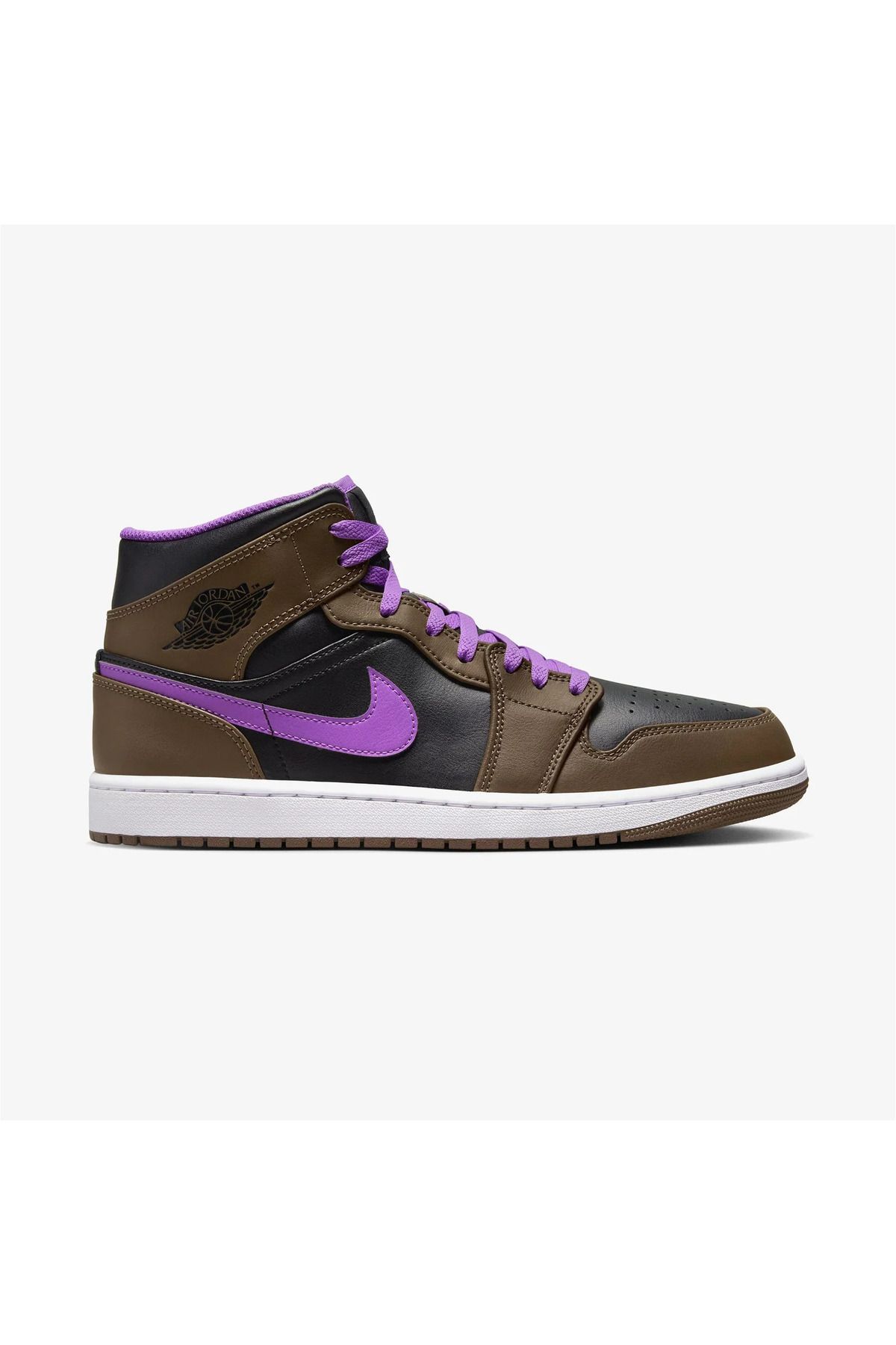 Nike Jordan Air 1 Mid 'Purple Mocha' Erkek Sneaker