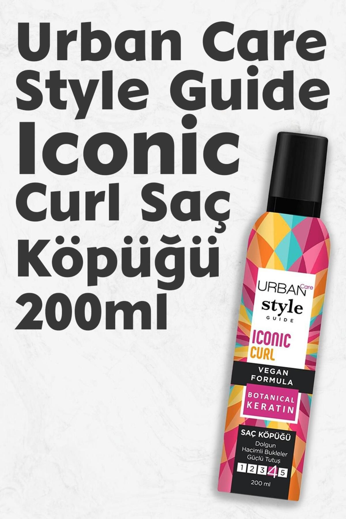 Urban Care Style Guide Iconic Curl Saç Köpüğü 200 ml No 4