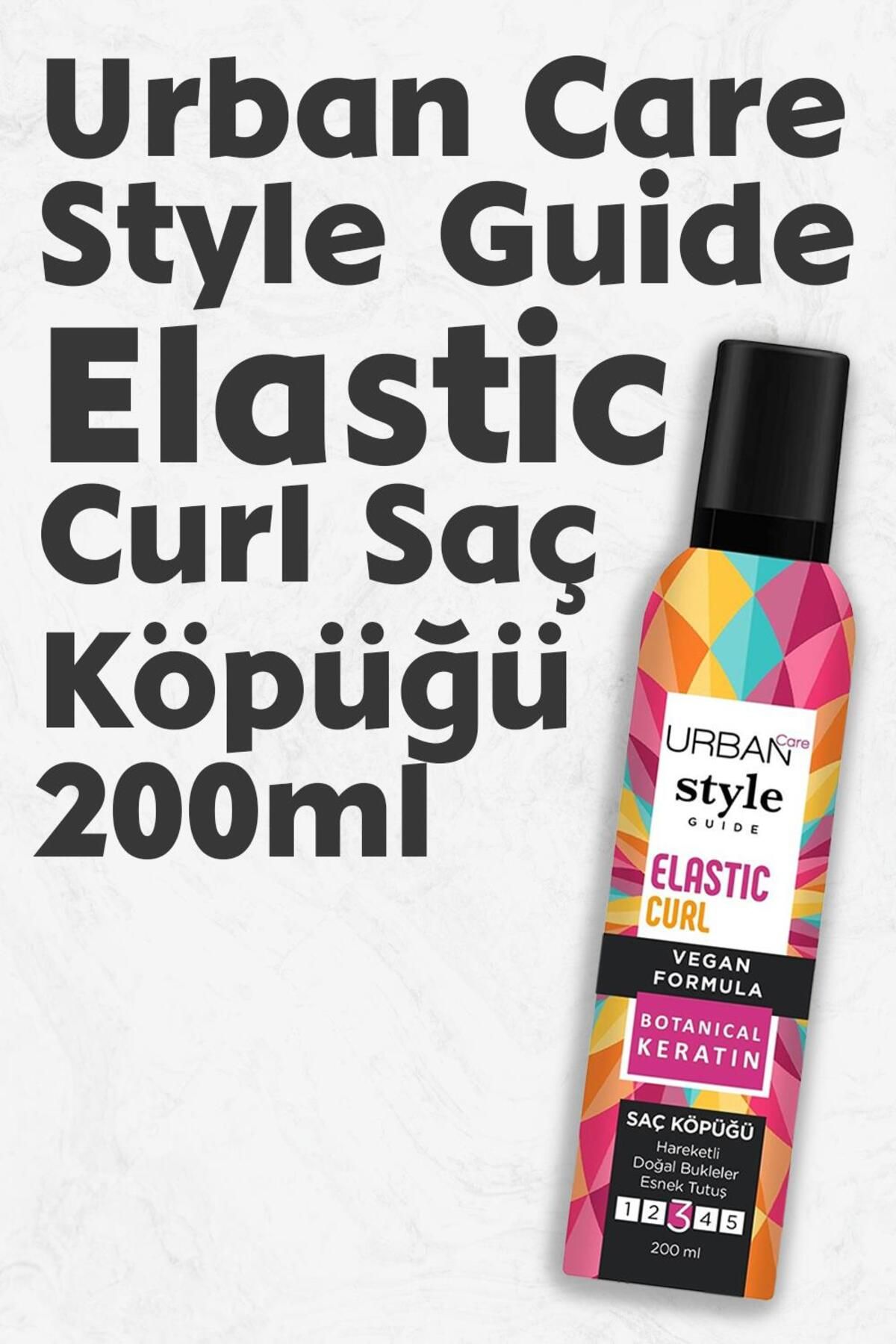 Urban Care Style Guide Elastic Curl Saç Köpüğü 200 ml No 3