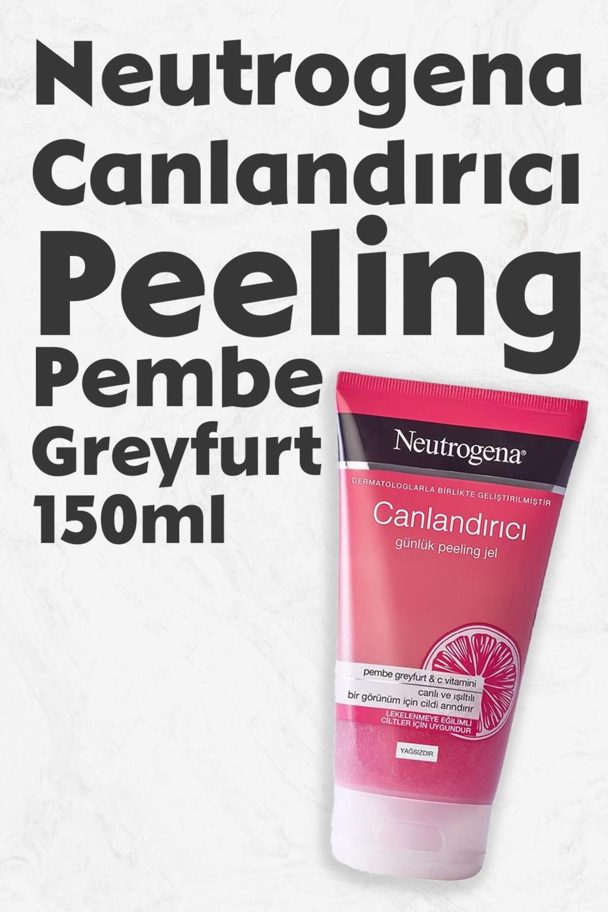 Neutrogena Canlandırıcı Peeling Pembe Greyfurt 150 ml