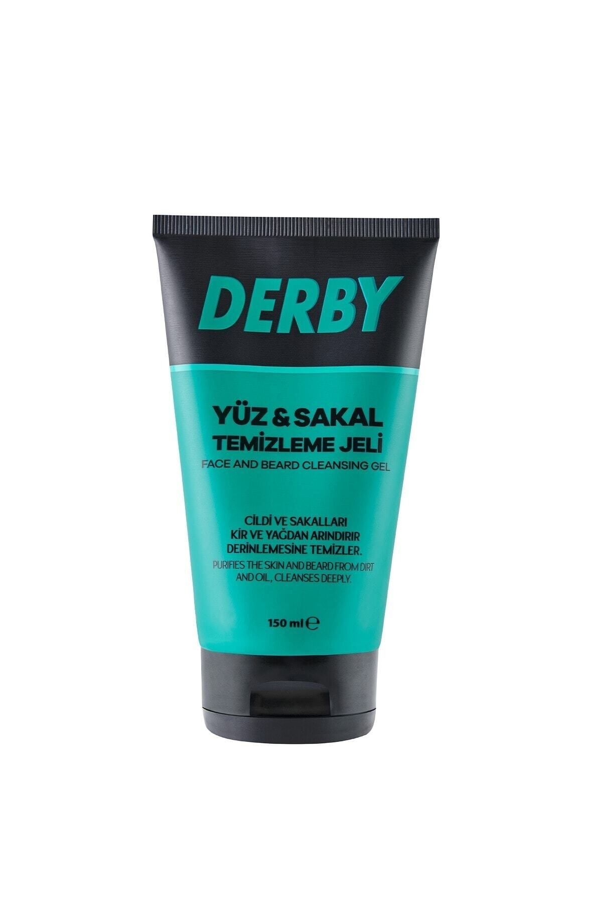 Derby Face And Beard Cleansing Gel 150ml GKÜrün673