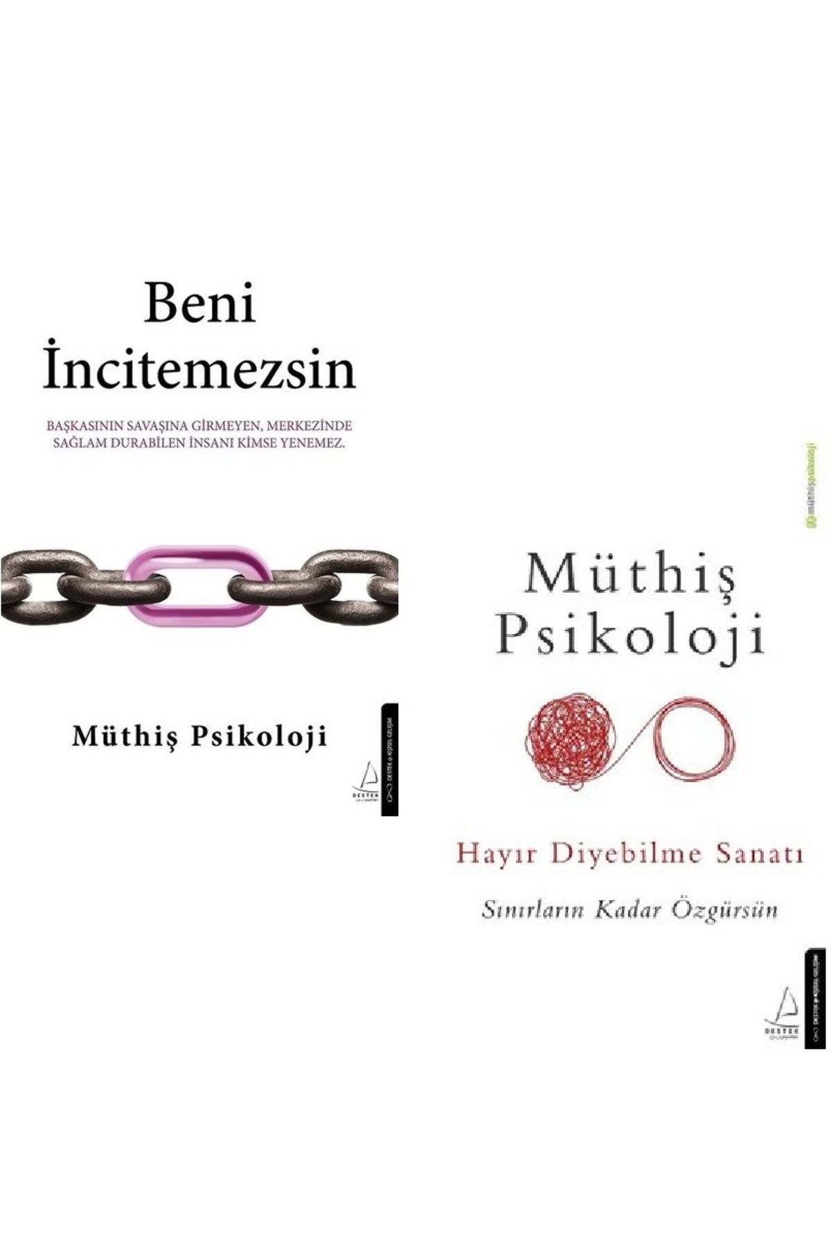 Destek Yayınları Beni İncitemezsin + Hayır Diyebilme Sanatı / 2 Kitap Set