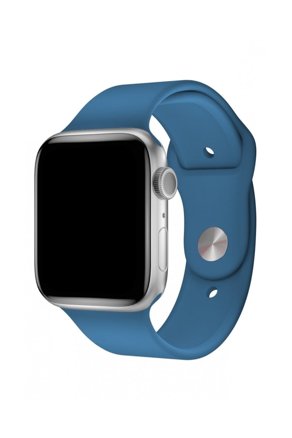 Vip Case [5 Al/4 Öde] Apple Watch Silikon Kordon 1/2/3/4/5/6/7/8/9 Ve S E Serileri Ile Uyumlu 42mm-44mm-45mm