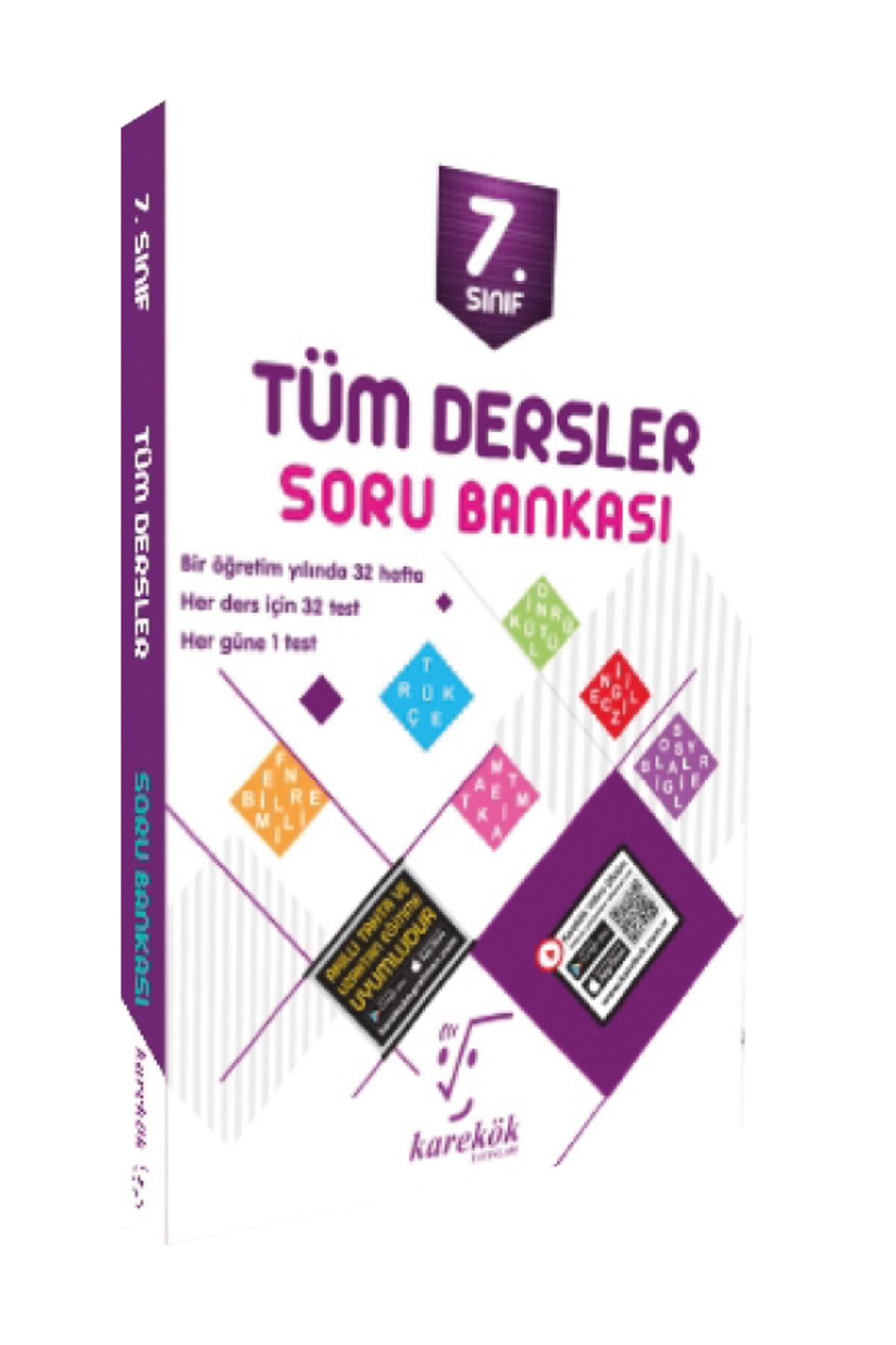Karekök Yayınları Karekök 7. Sınıf Tüm Dersler Soru Bankası (Yeni Baskı)