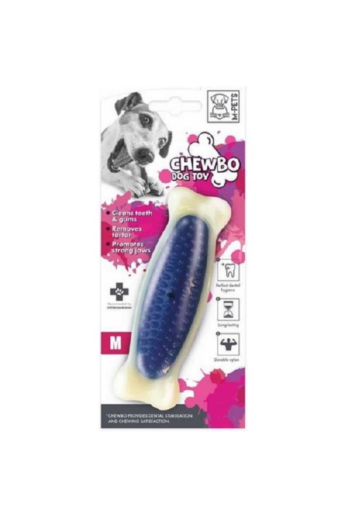 M-PETS Chewbo Bone Dental Köpek Oyuncağı (M)