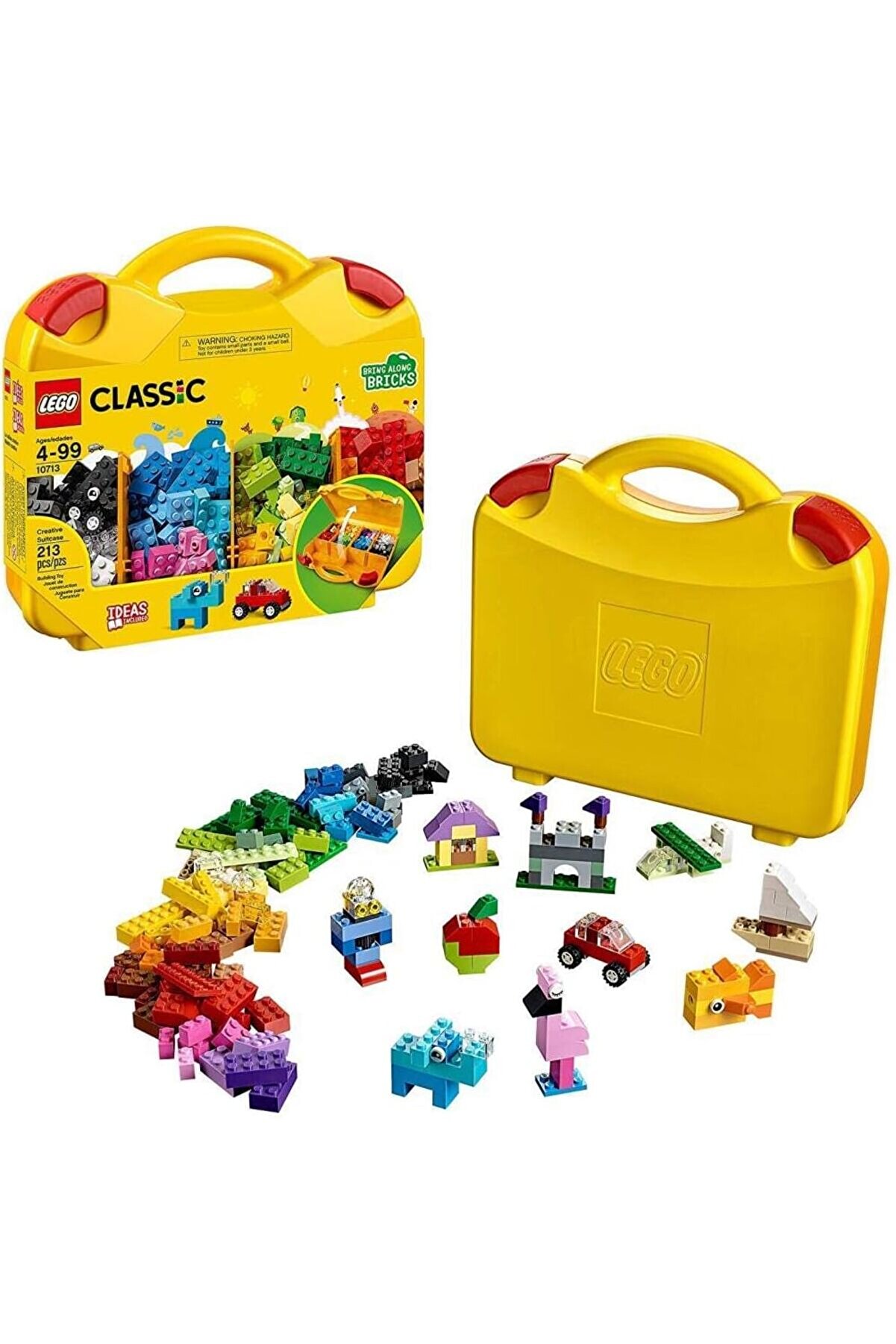 LEGO Classic Yaratıcı Çanta 10713 - 4 Yaş ve Üzeri Çocuklar için Oyuncak Yapım Seti (213 Parça)
