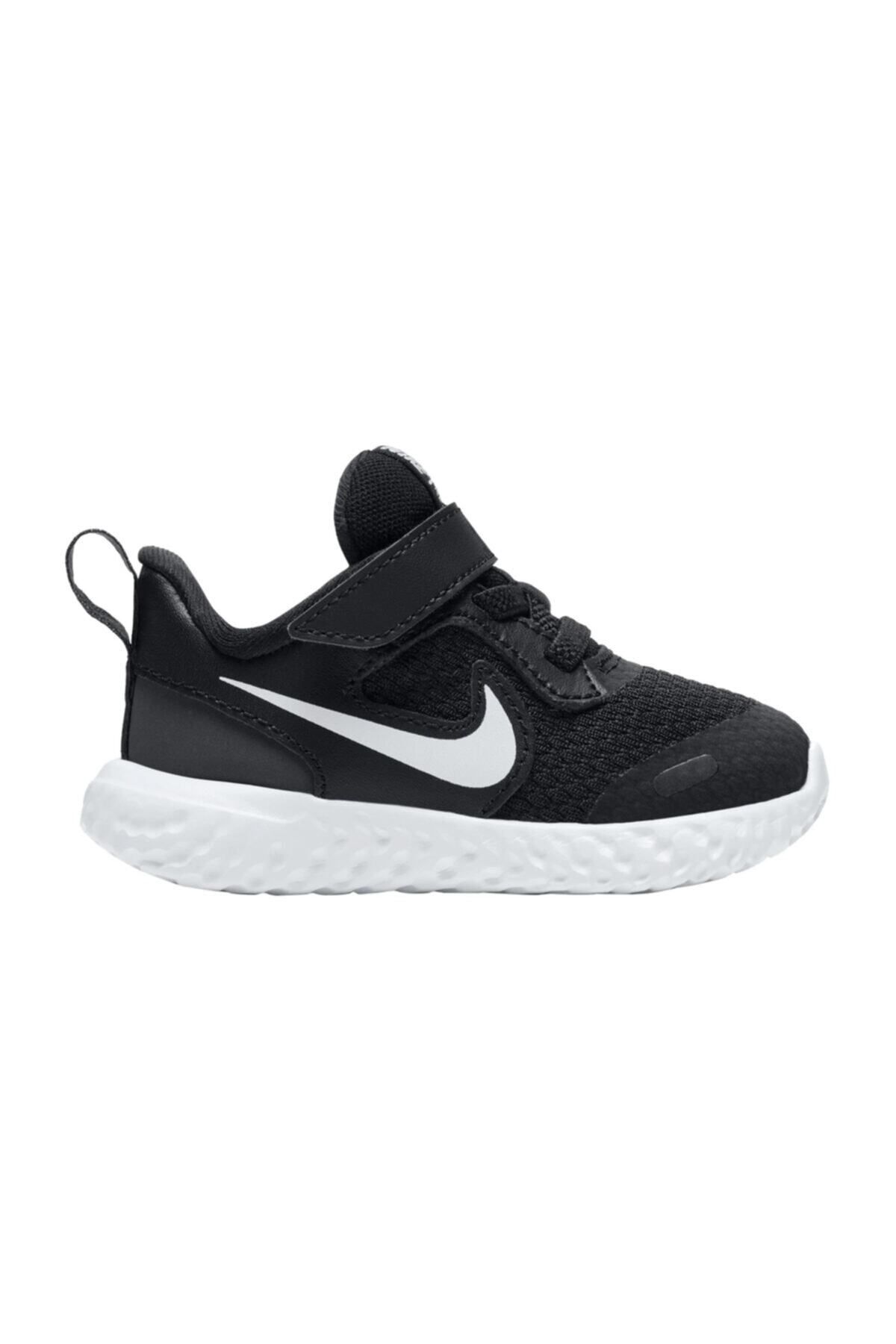 Nike Unisex Çocuk Siyah Revolution 5 Td Koşu Ayakkabı Bq5673-003