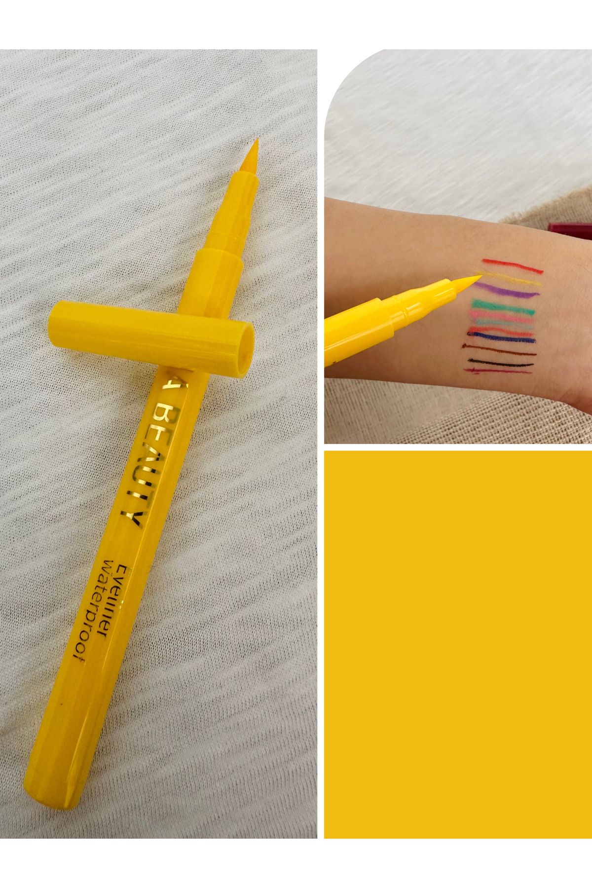 Retrobird Eyeliner Kadın Sarı