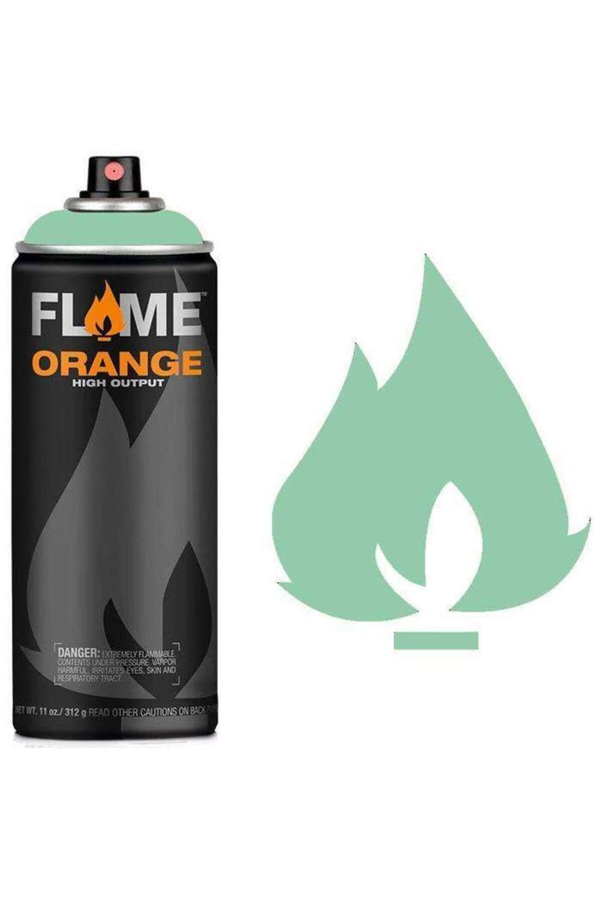 Flame Orange Sprey Boya 400 ml Menthol Light 664