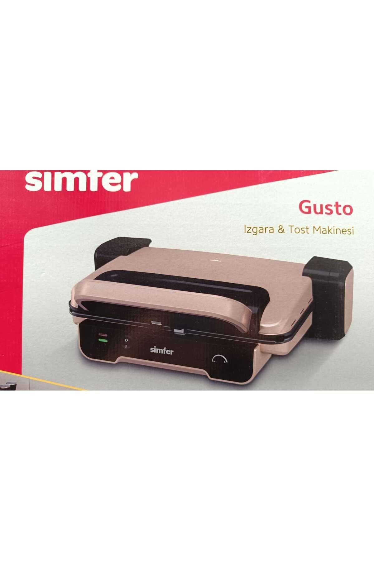 Simfer 6 Dilim Tost Makinesi Rose Gold