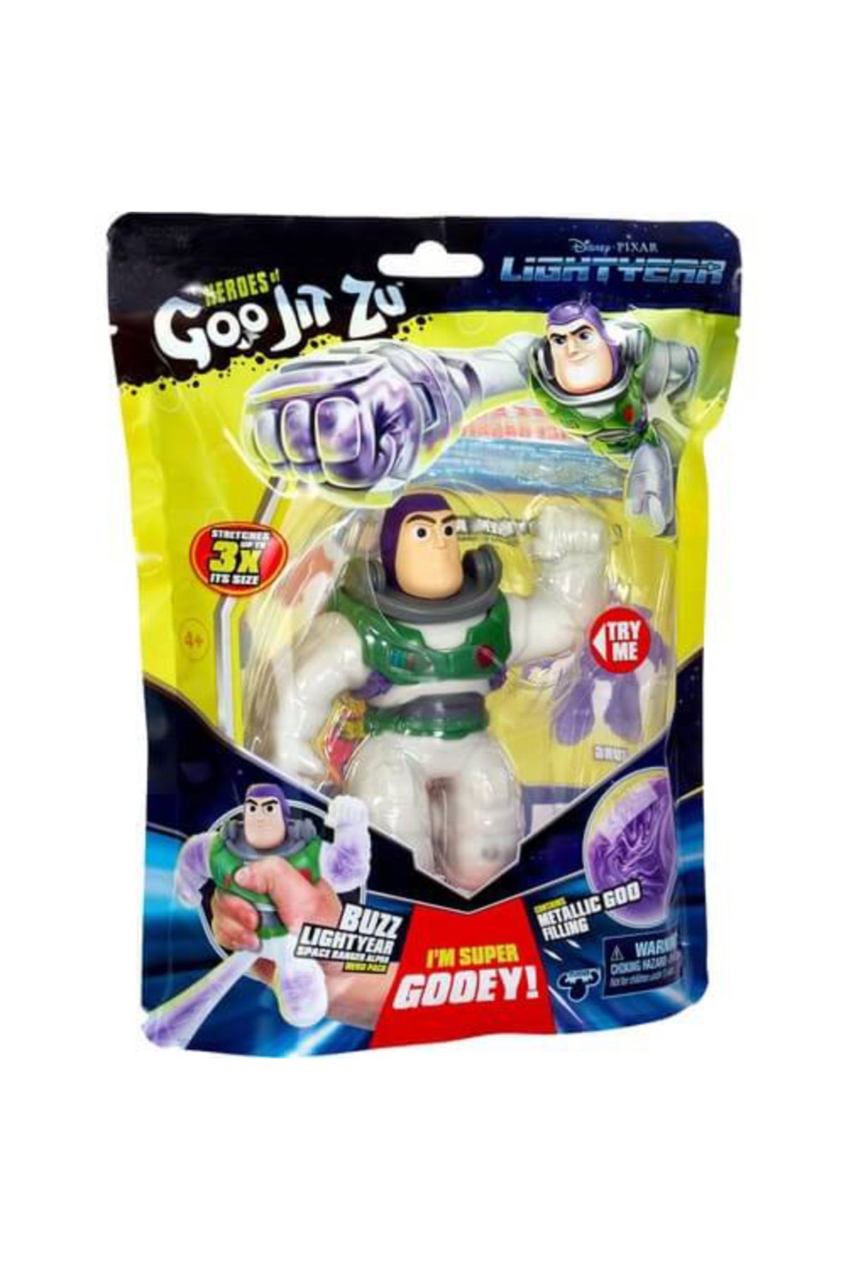 Goojitsu Goojitzu Tekli Figür Lightyear Alpha Buzz Esneyen Oyuncak