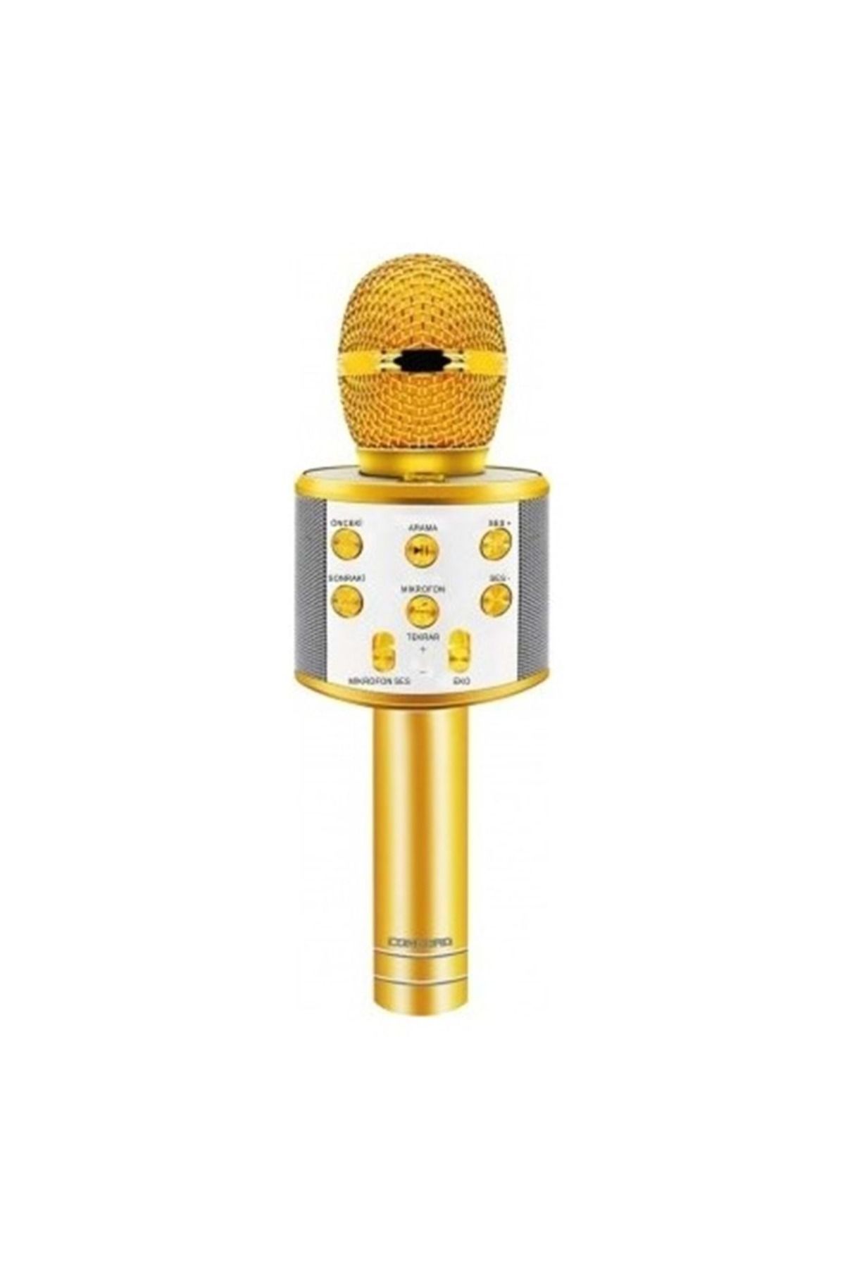 Concord Bt/tf/usb Bluetooth Mikrofon Türkçe Konuşma Özellikli Karaoke Mikrofon
