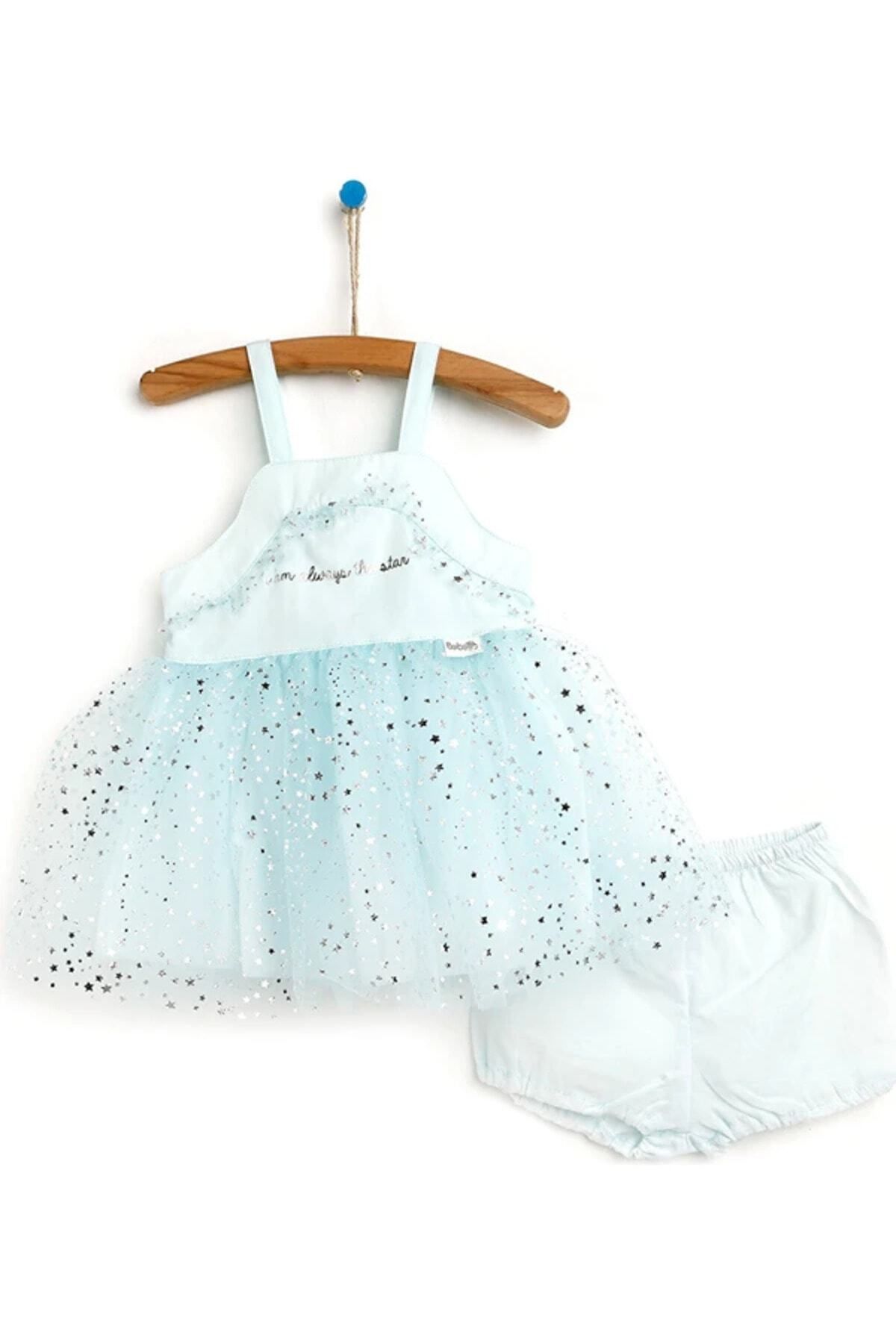 Bebetto Kız Çocuk Tütü Elbise Fairies Elbise Şort Takım Kız Bebek