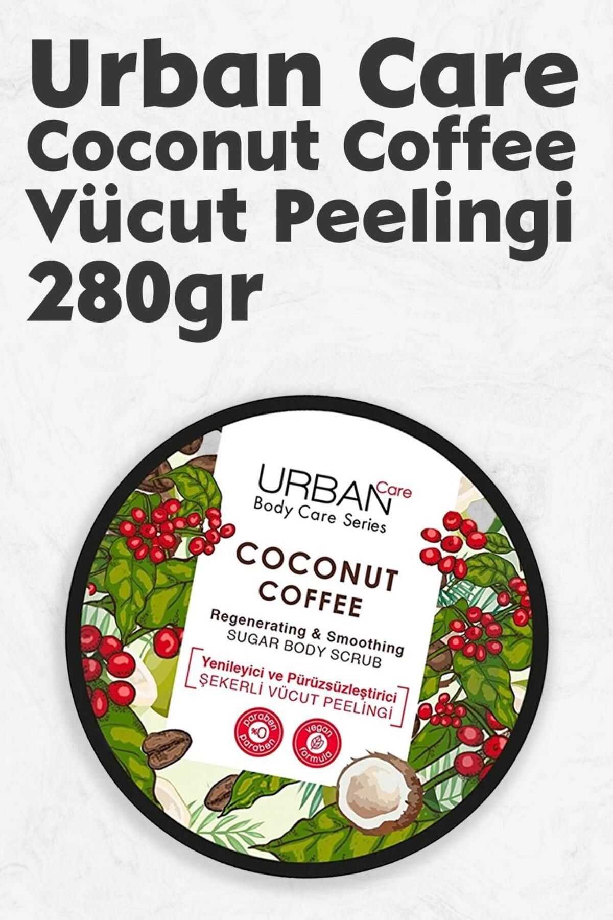 Urban Care Coconut Coffee Vücut Peelingi 280 gr