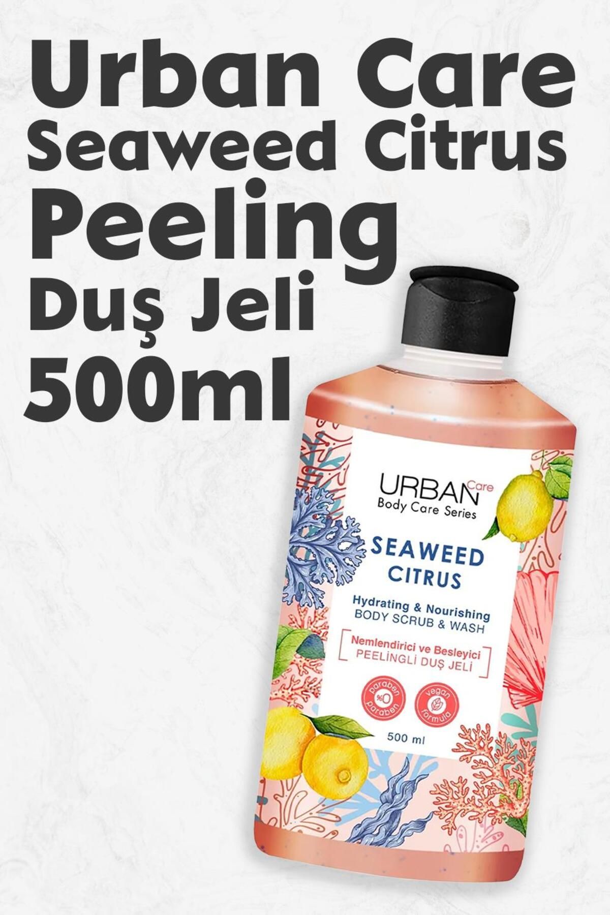 Urban Care Seaweed Citrus Peeling Duş Jeli 500 ml