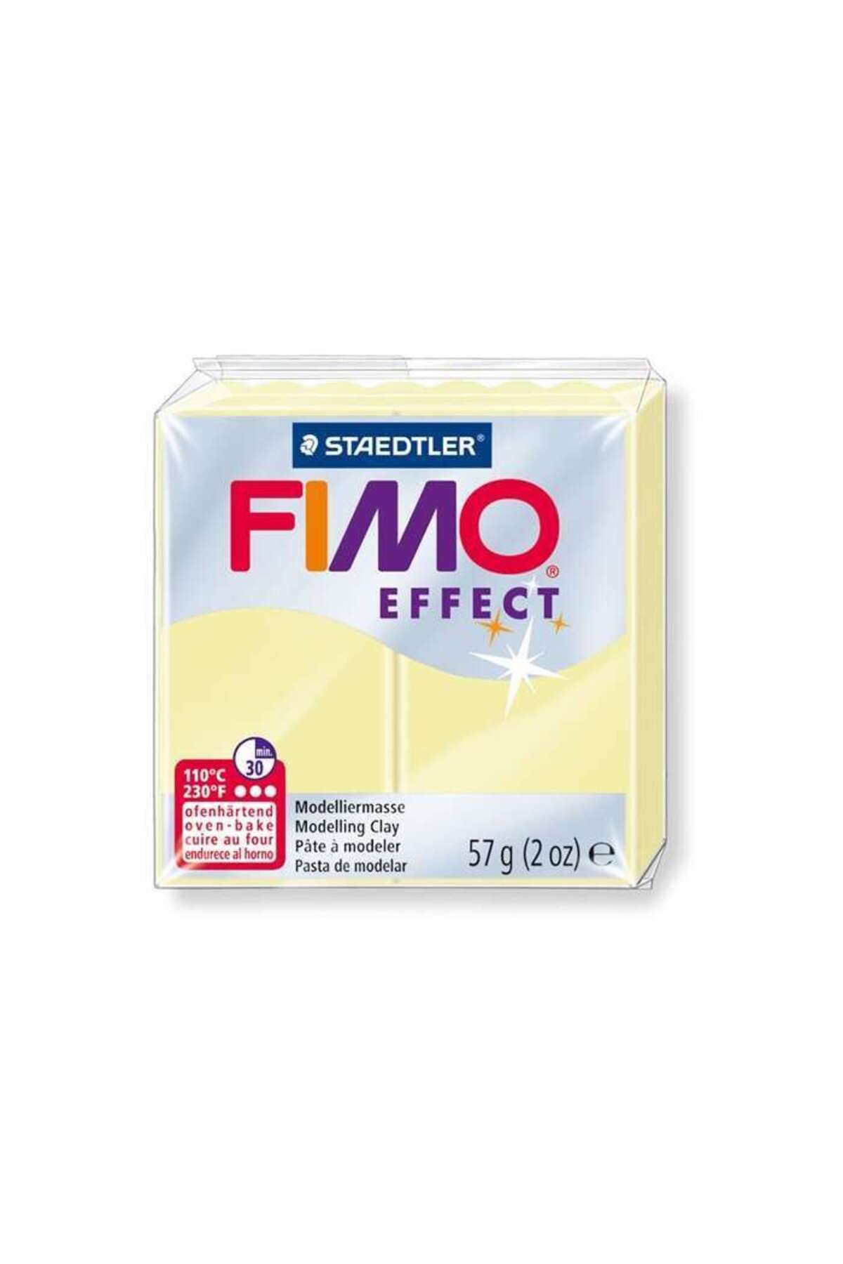 Staedtler Fimo Effect Polimer Kil Vanilla 57 g