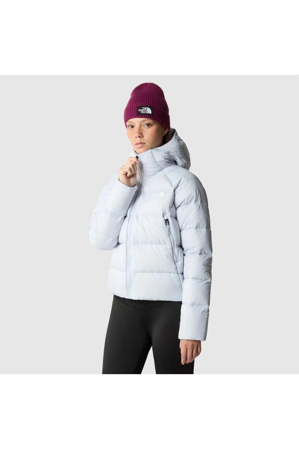 The North Face Hyalite Down Hoodie Dusty Periwinkle Kadın Mont
