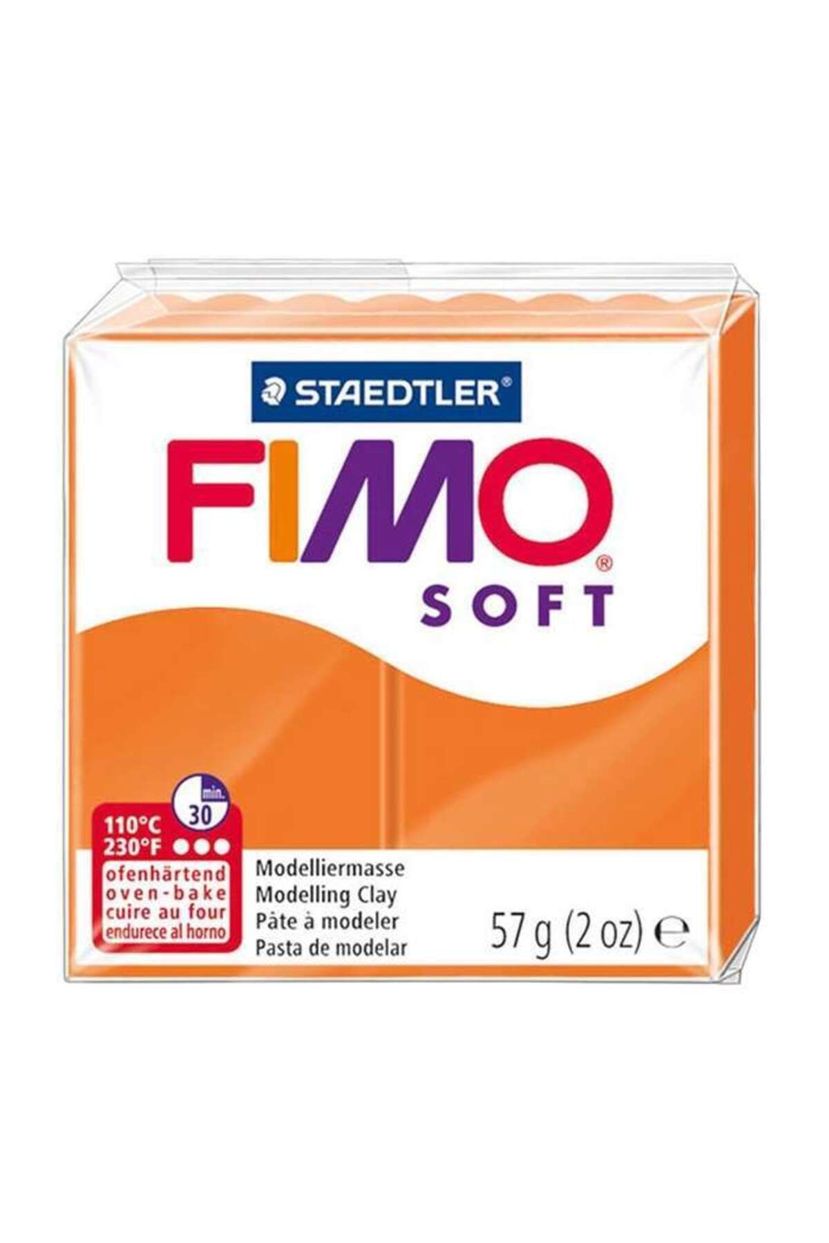 Staedtler Fimo Soft Polimer Kil Mandarine 57 g