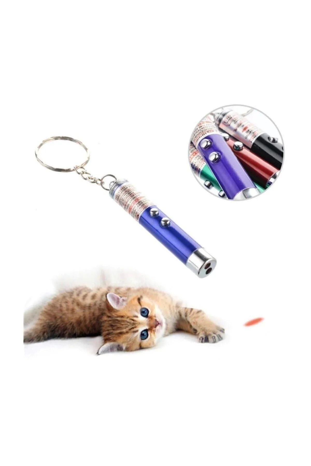 Pet Style LAZER KEDİ OYUNCAĞI ÜÇÜ BİR ARADA