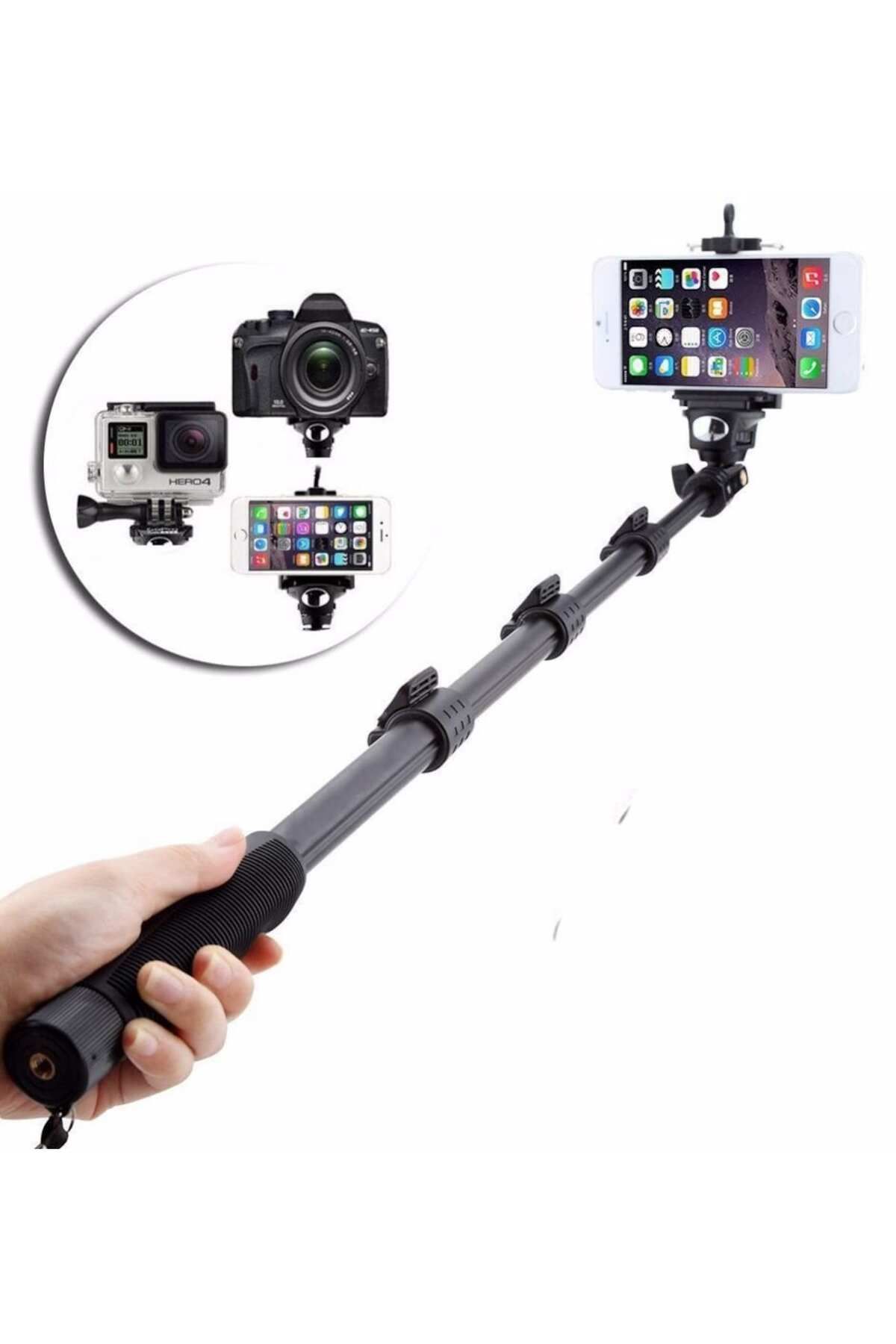 Blic Blt-23 Bluetooth Kumandalı 70cm Teleskopik Tripod Selfie Çubuğu