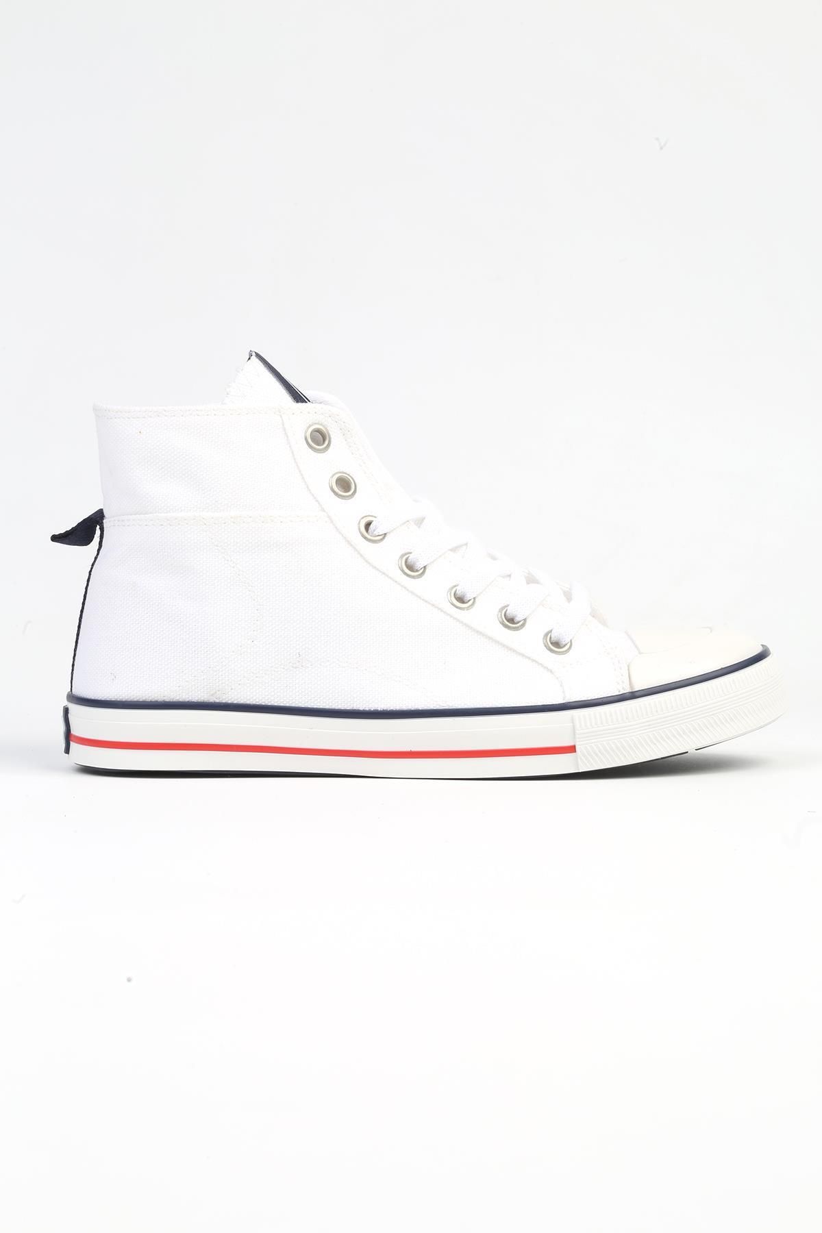 GAP ® | GP-1018 Beyaz-Erkek Spor Ayakkabı