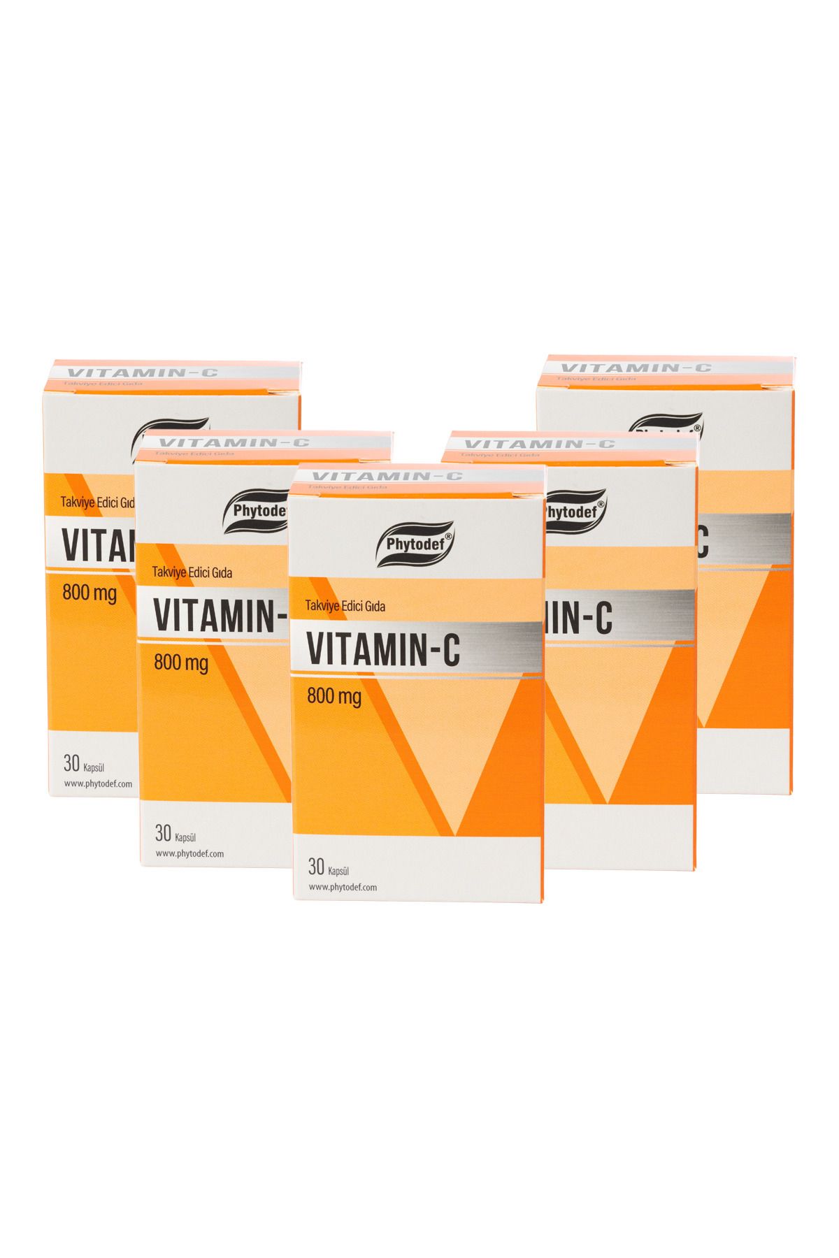 Phytodef Vitamin C - 30 Kapsül X 5 Adet