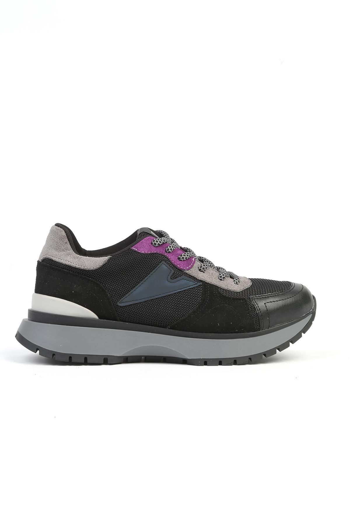 Pierre Cardin ® | PC-52555 - 3959 Siyah - Kadın Sneaker