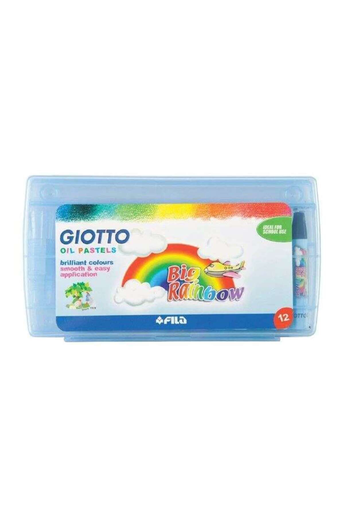 Giotto Big Rainbow Yağlı Pastel Boya 12 Renk