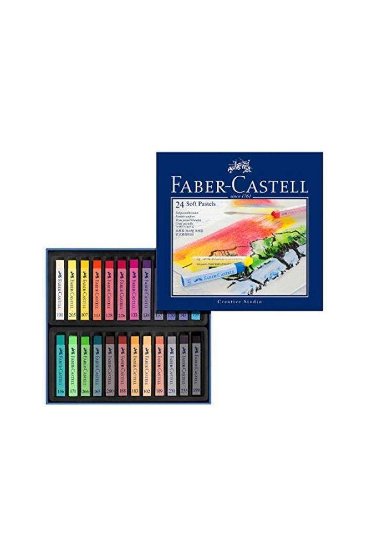 Faber Castell Creative Studio Soft Pastel 24 Set