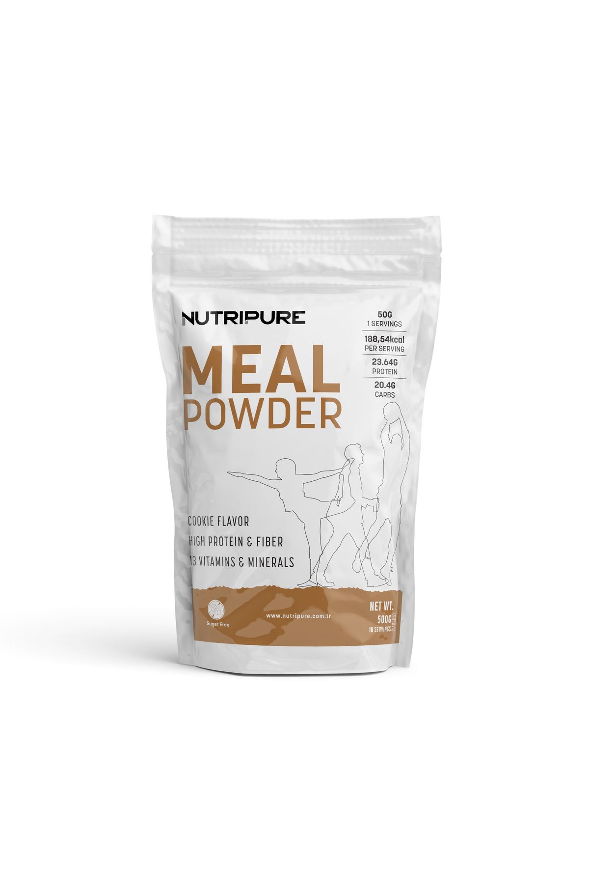 Nutripure Meal Powder (Öğün Tozu) 500 G - Kurabiye