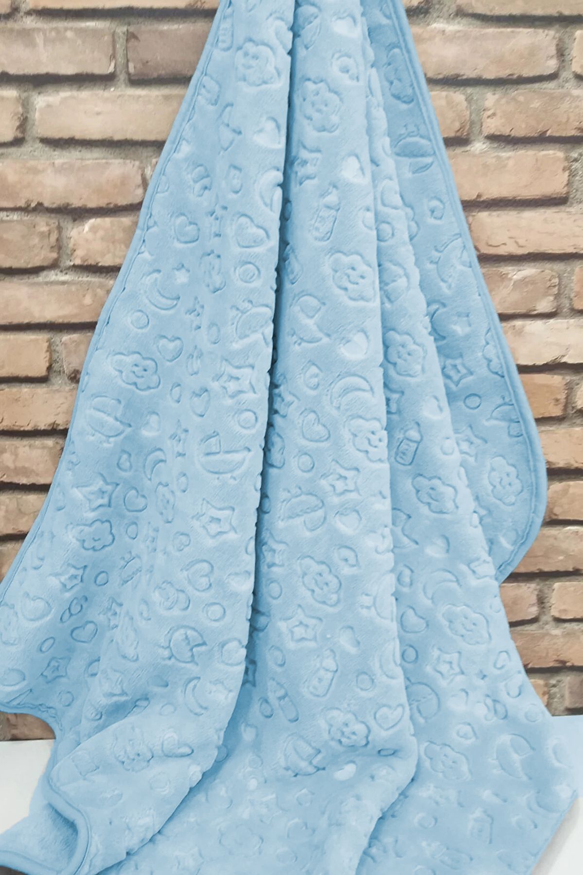 Özdilek Bebek Battaniyesi Yeni Model Mavi