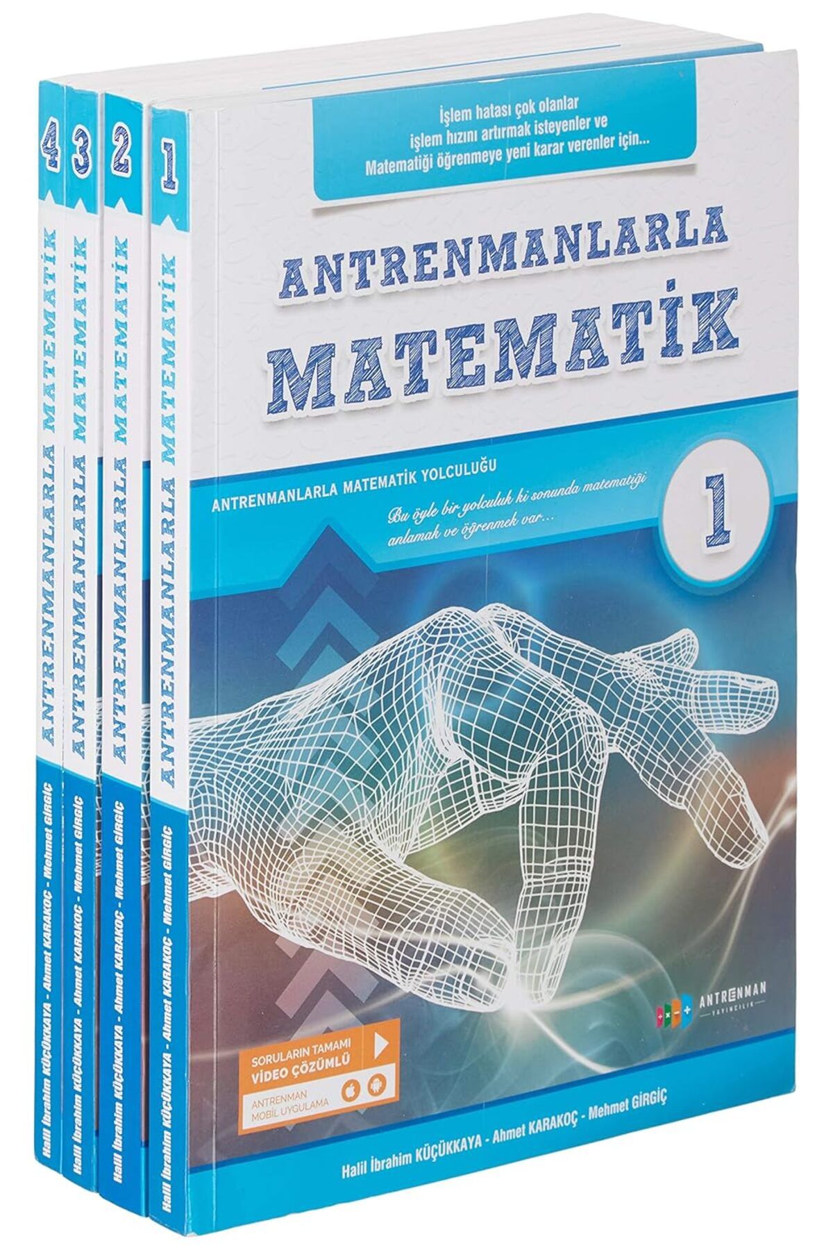 Antrenman Yayıncılık Antrenmanlarla Matematik 1-2-3-4 Kitap Seti