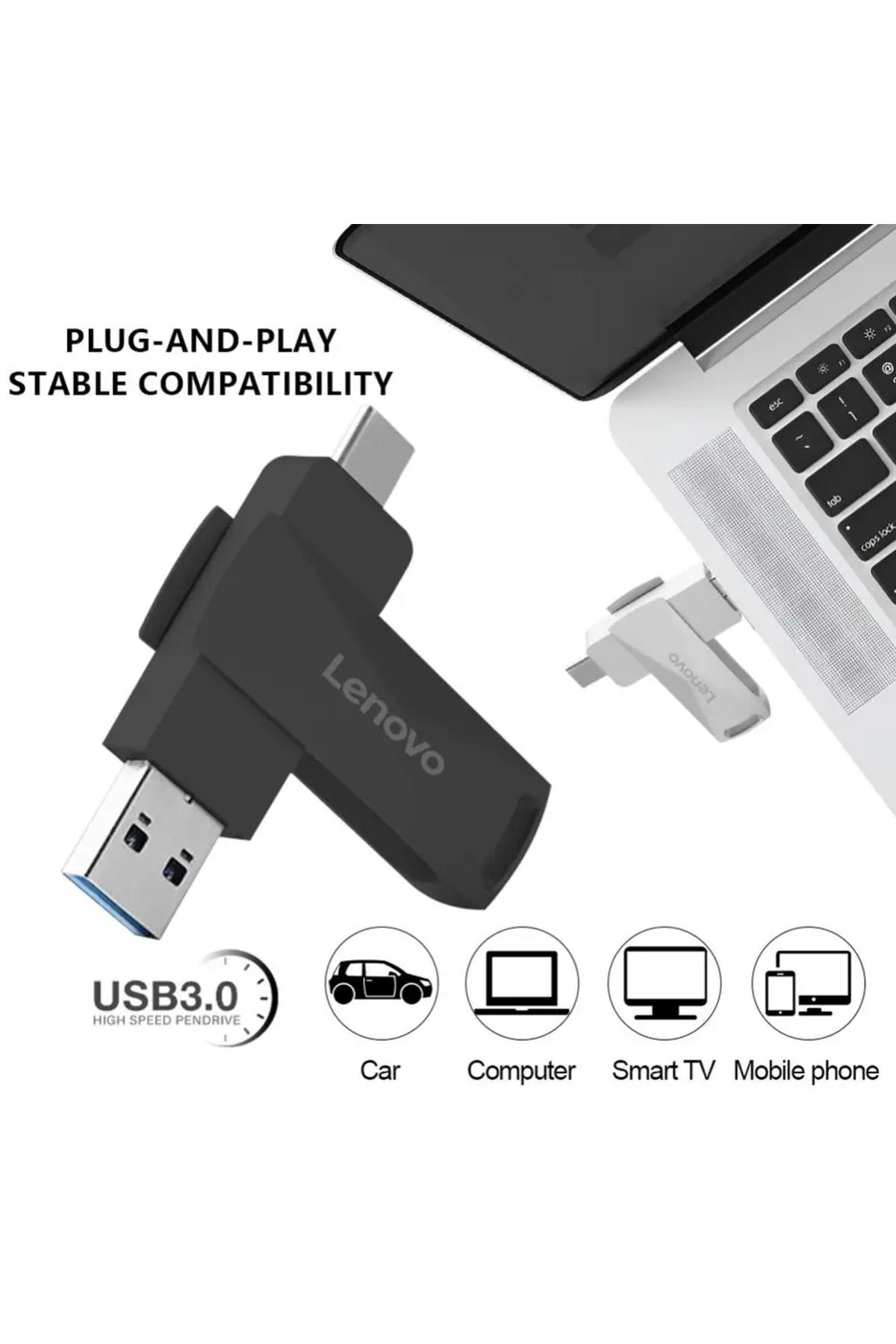 LENOVO 2TB USB FLASHBELLEK