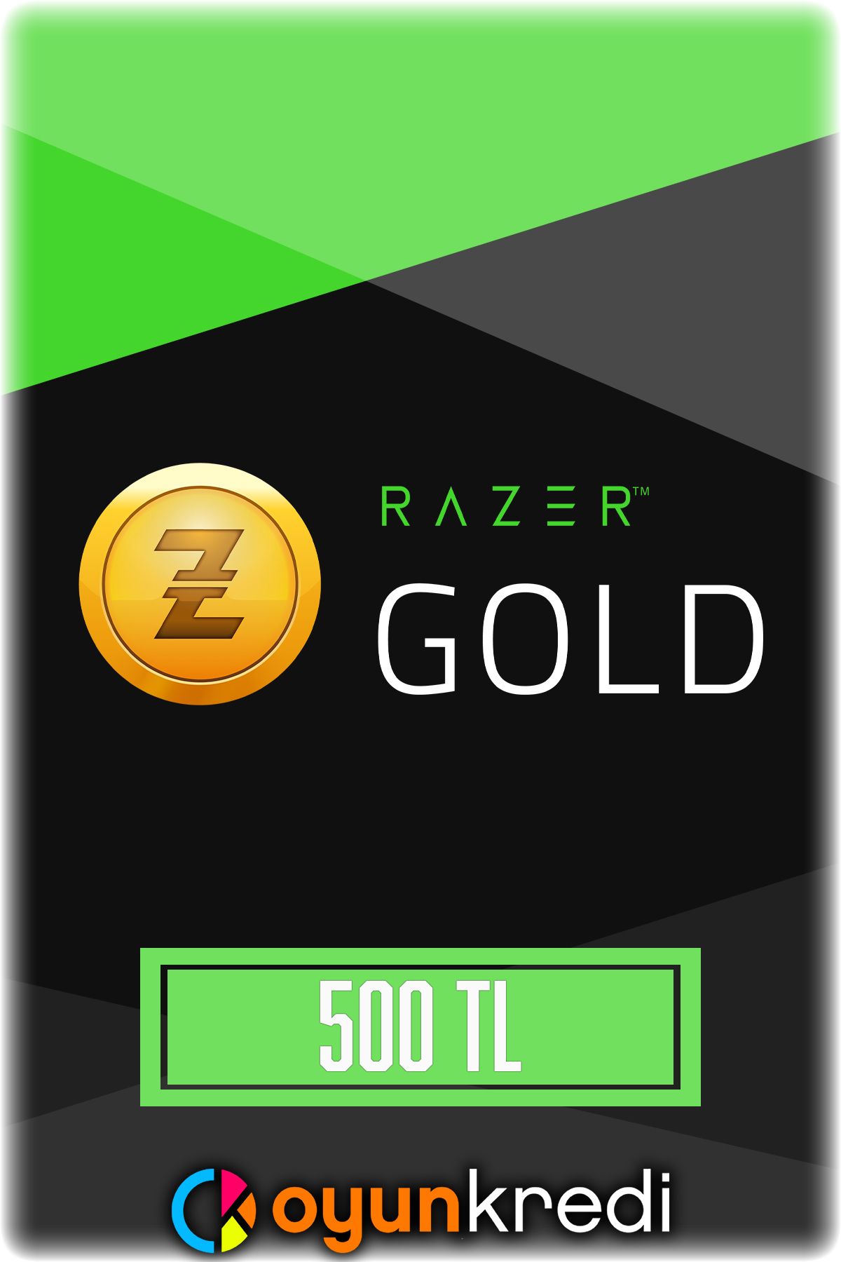 RAZER Gold Pin 500 TL