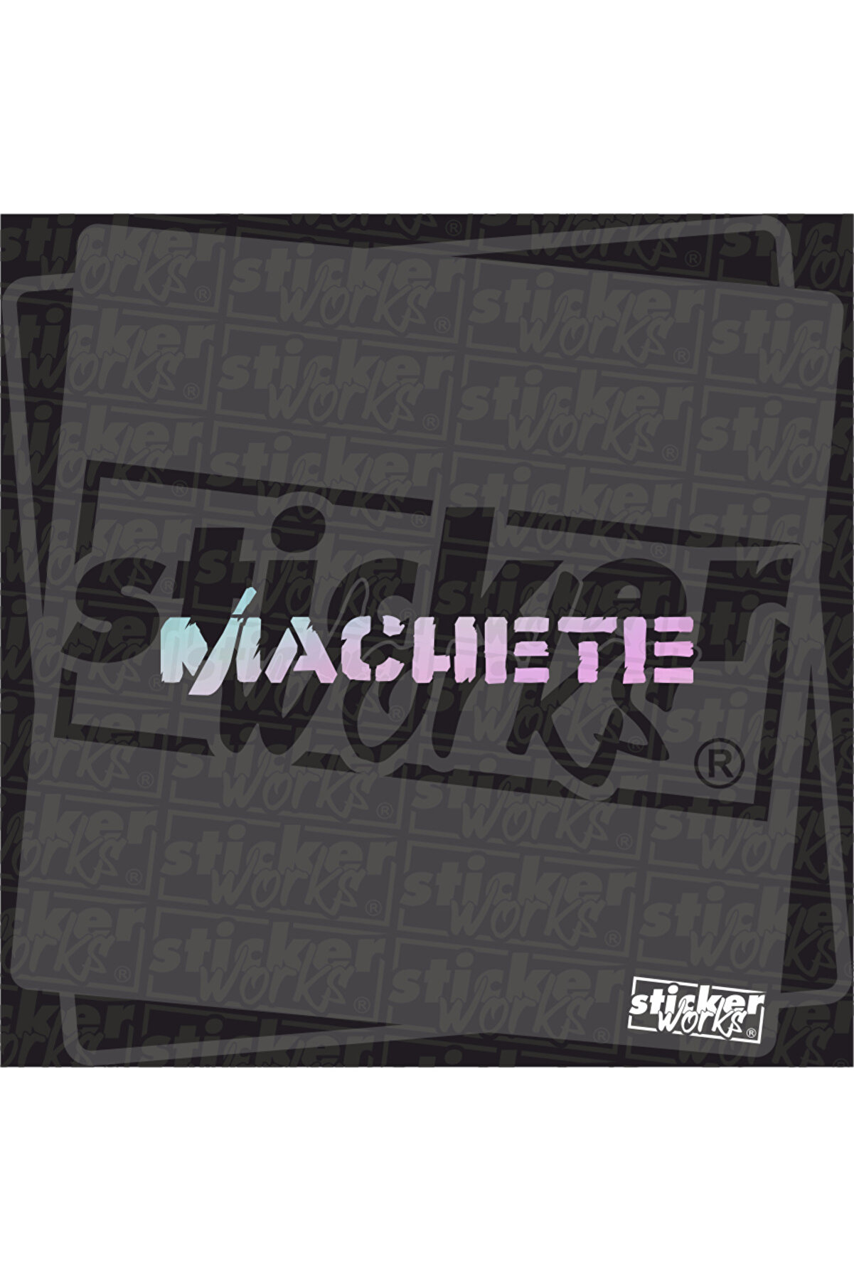 Sticker Works Machete Hologram Sticker Fiyatı, Yorumları - Trendyol
