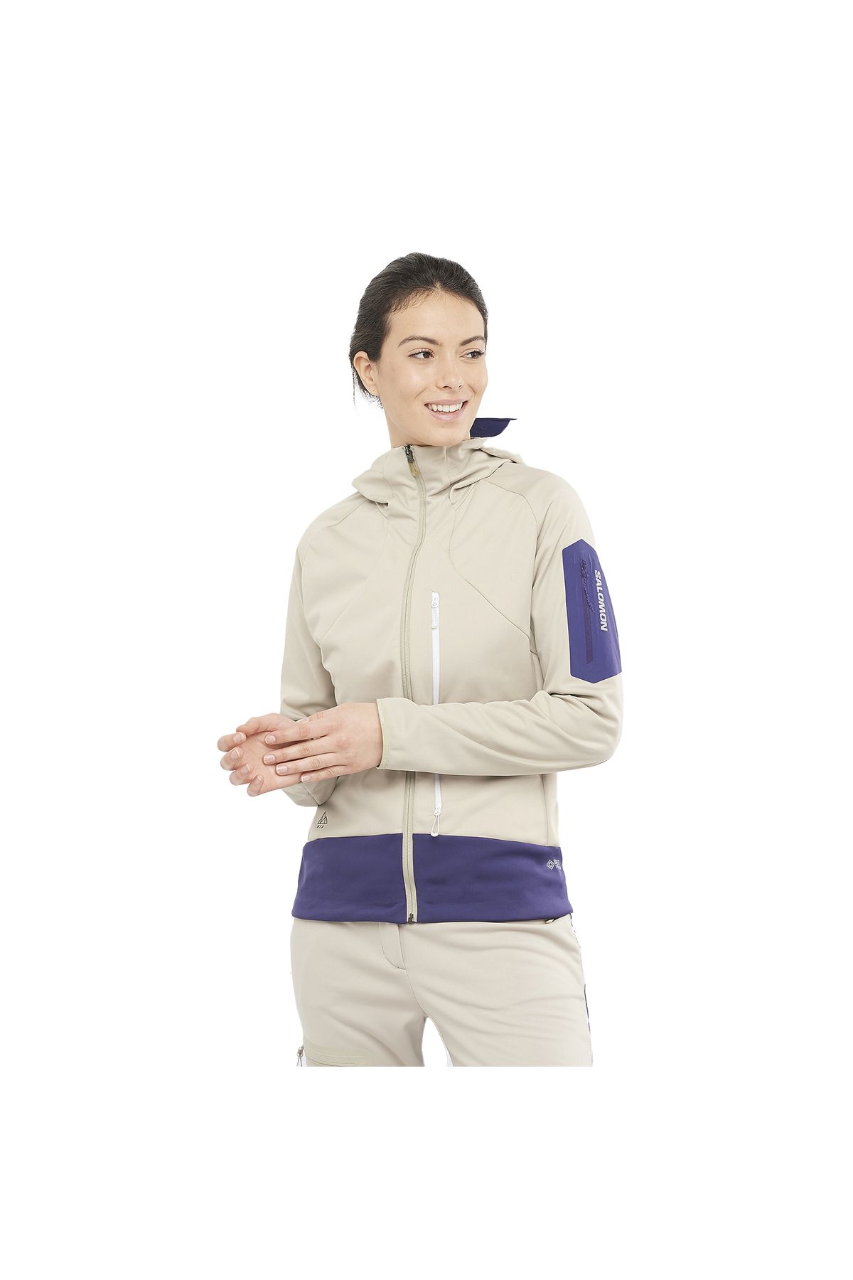 Salomon Mtn Gore-tex Softshell Kadın Outdoor Ceketi
