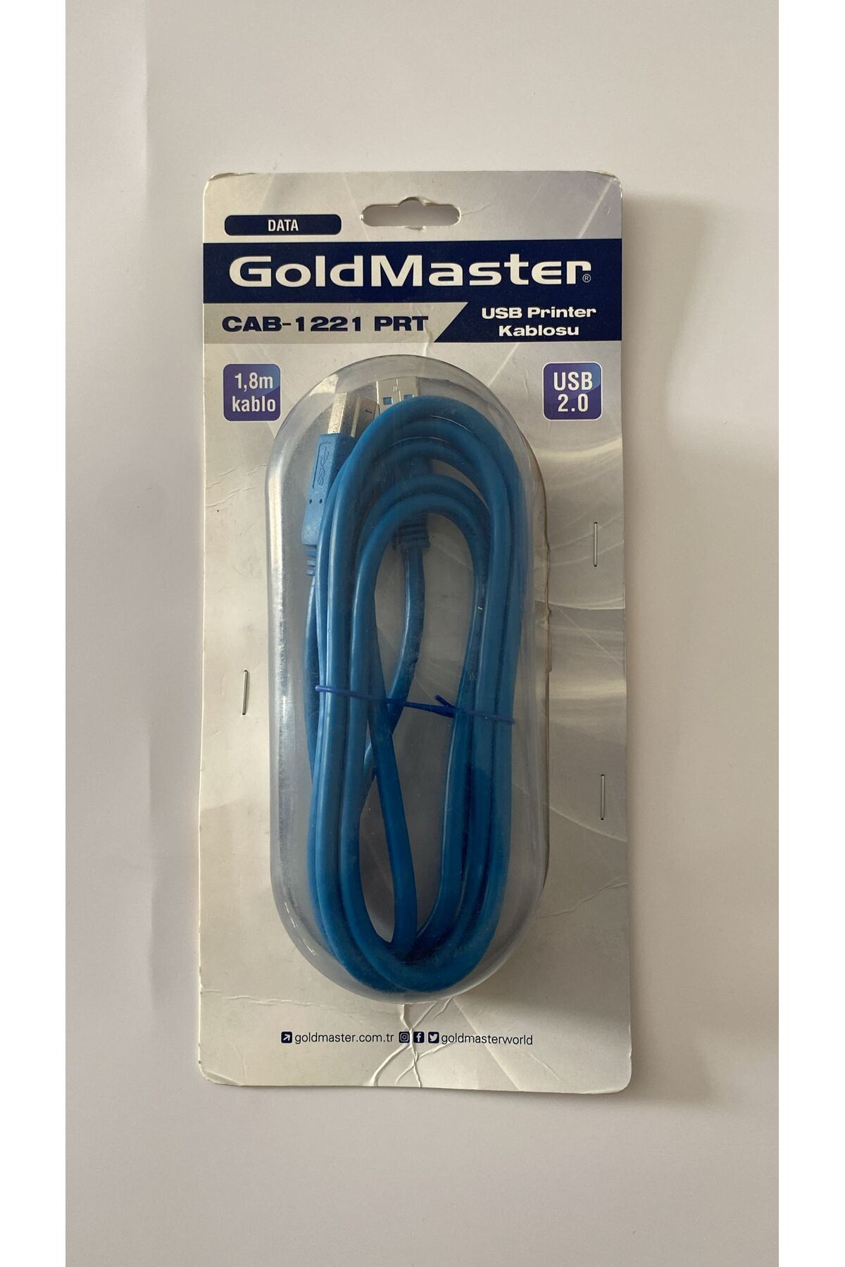 GoldMaster USB 2.0 Printer Kablosu 1,8 m