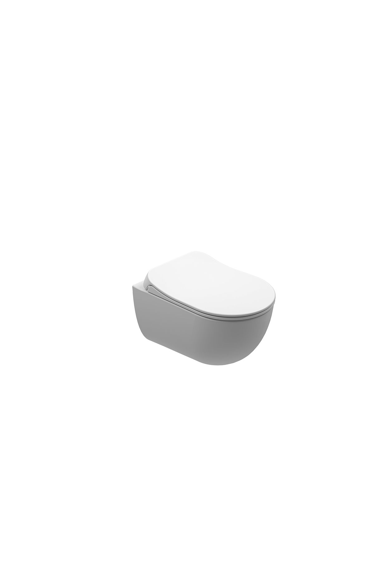 KALE Zero 2.0 Smart Asma Klozet Taharet Delikli Smart Kapak Mat Beyaz