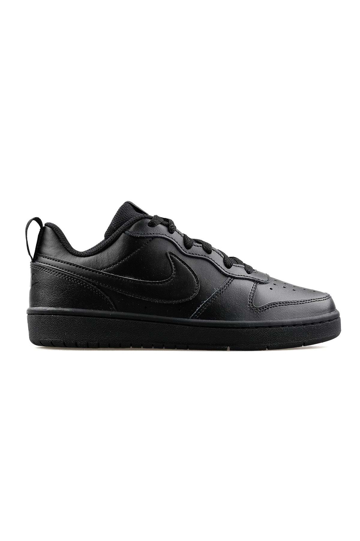 Nike Air Force Bq5448-001 Court Borough Low 2 Unisex Günlük Spor Ayakkabı Siyah