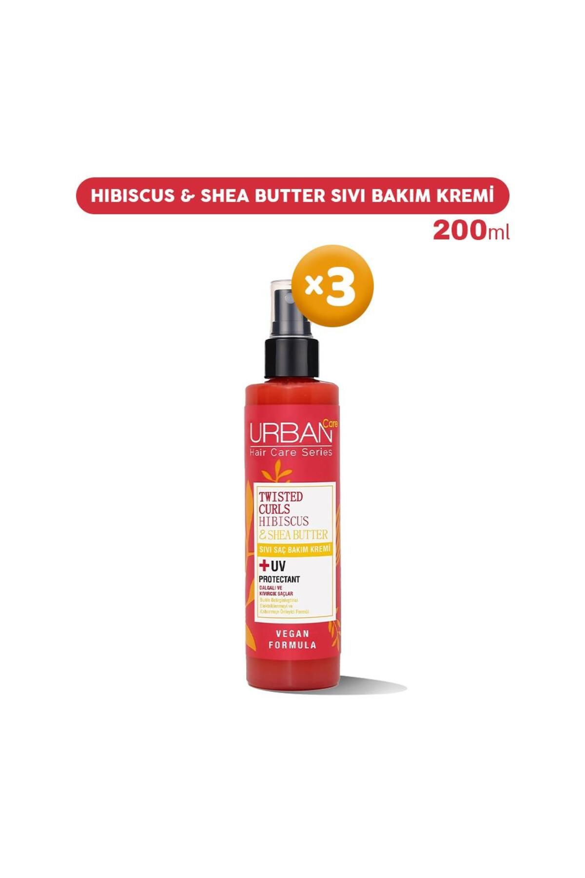 Urban Care Hibiscus & Shea Butter Sıvı Bakım Kremi 200 ml X 3